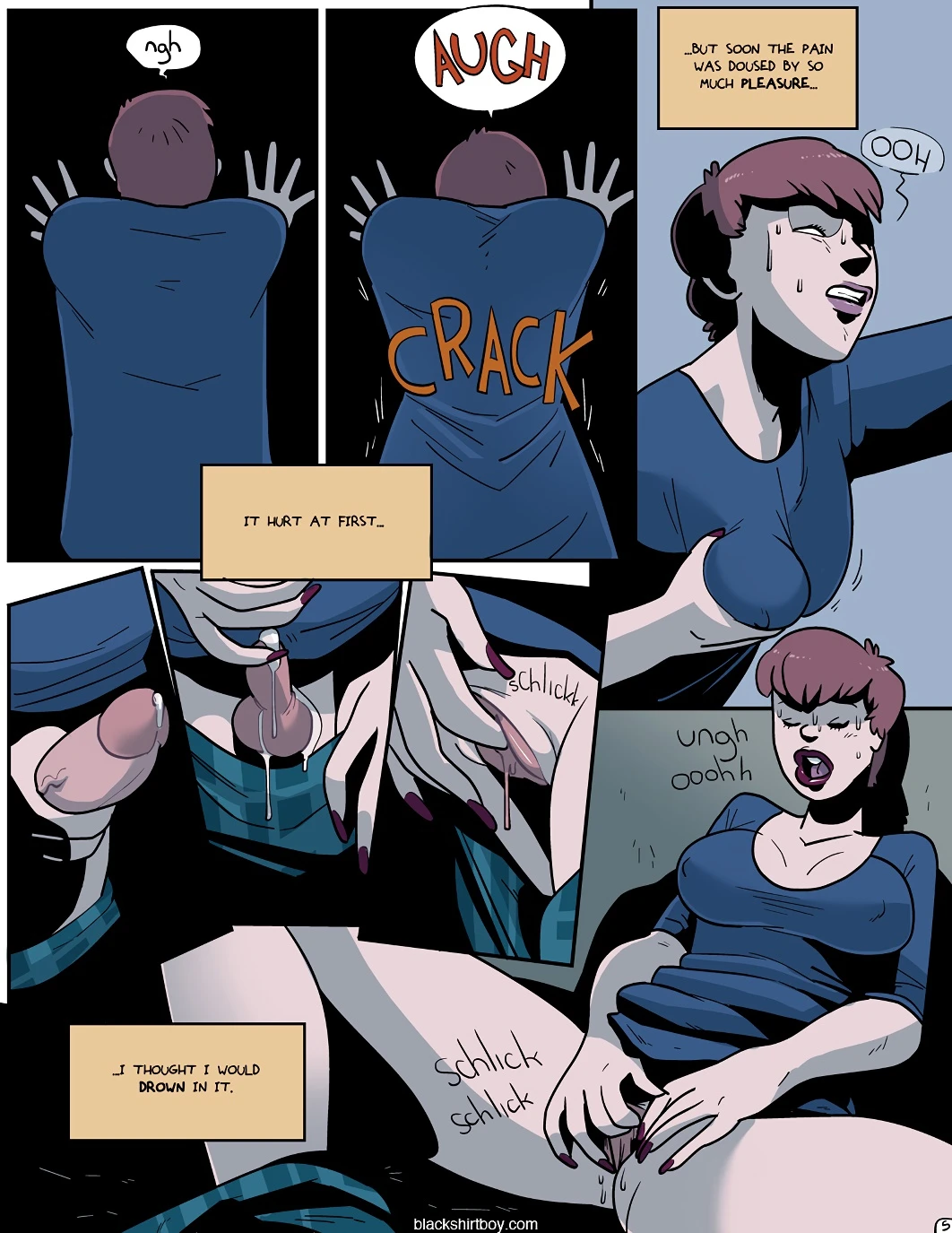 Woman By The Light of the Moon porn comic picture 6