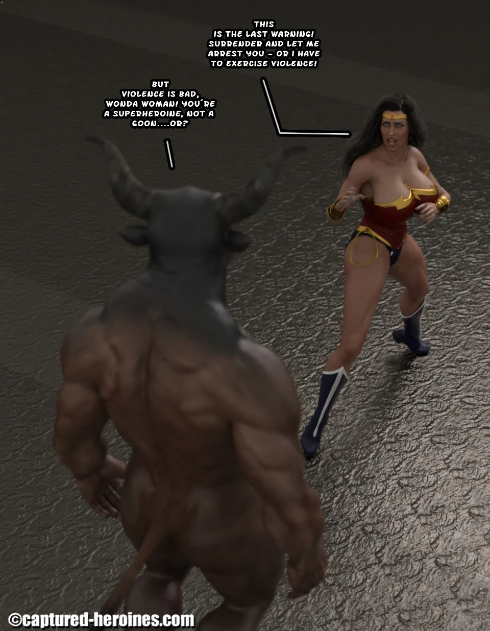 Wonda Woman - The Dream porn comic picture 8