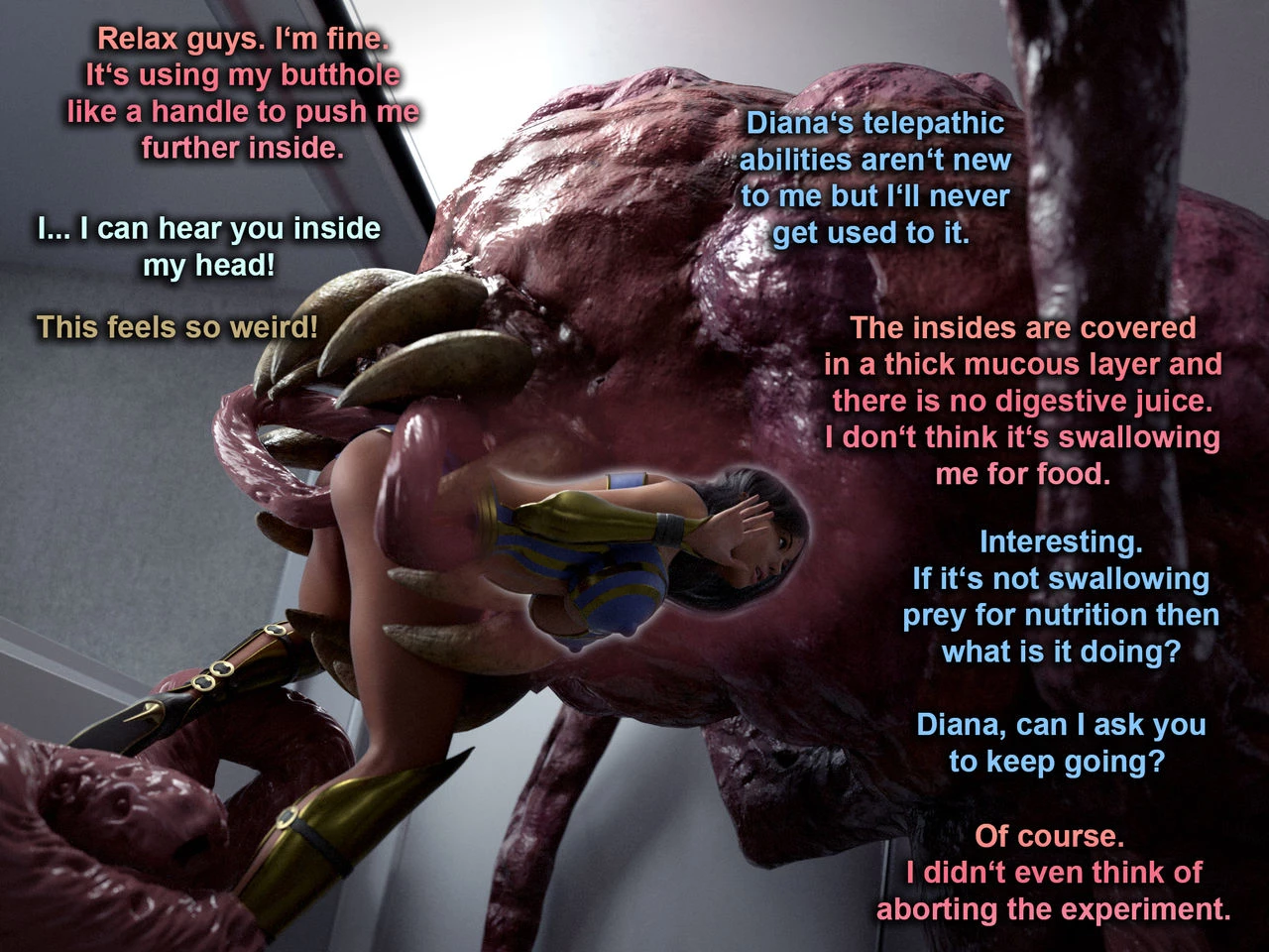 Wonder Diana and the Breeder porn comic picture 11