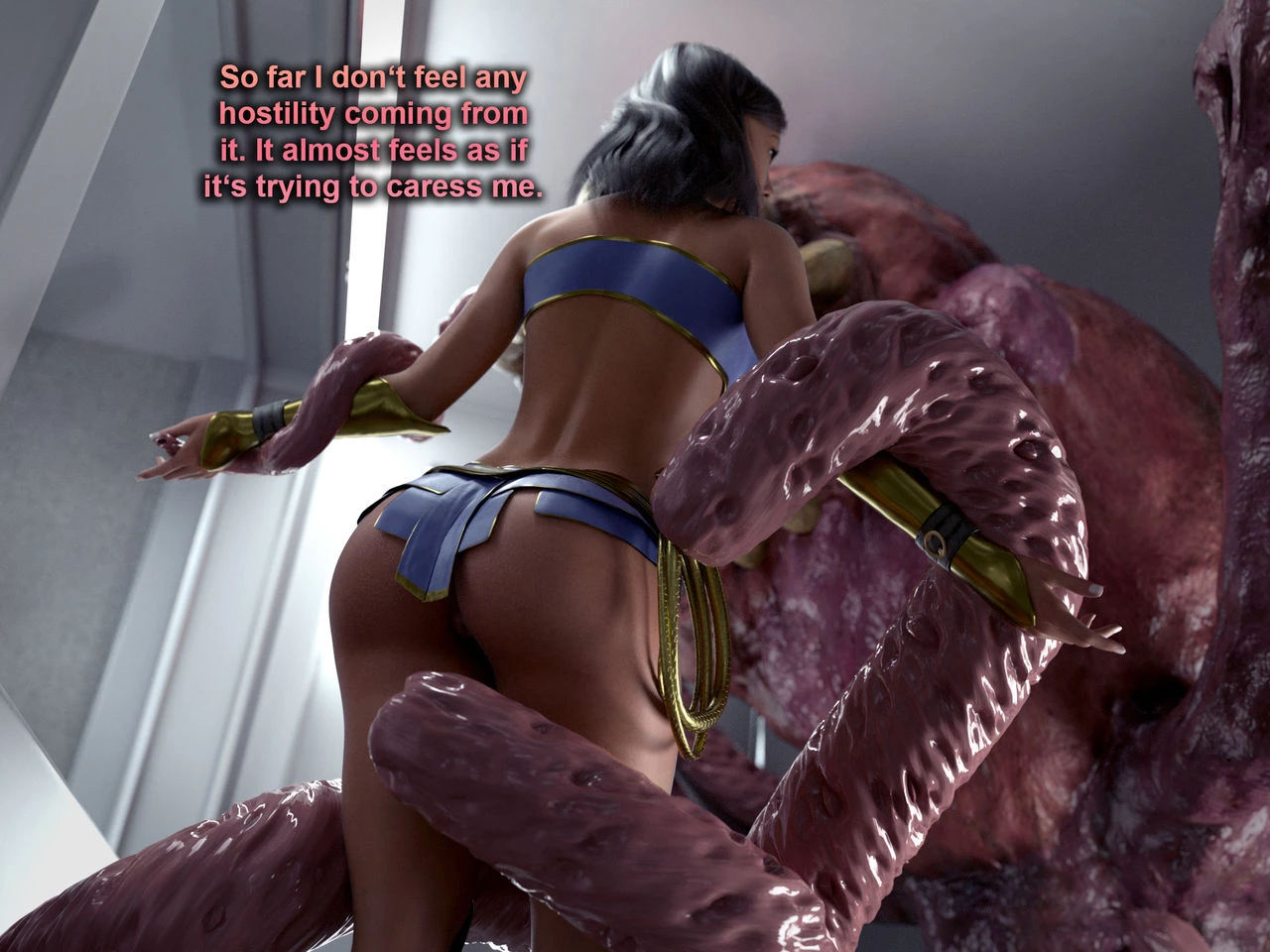 Wonder Diana and the Breeder porn comic picture 7