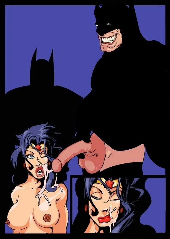 Wonder Woman Night Patrolling With Her Batmen porn comic picture 8