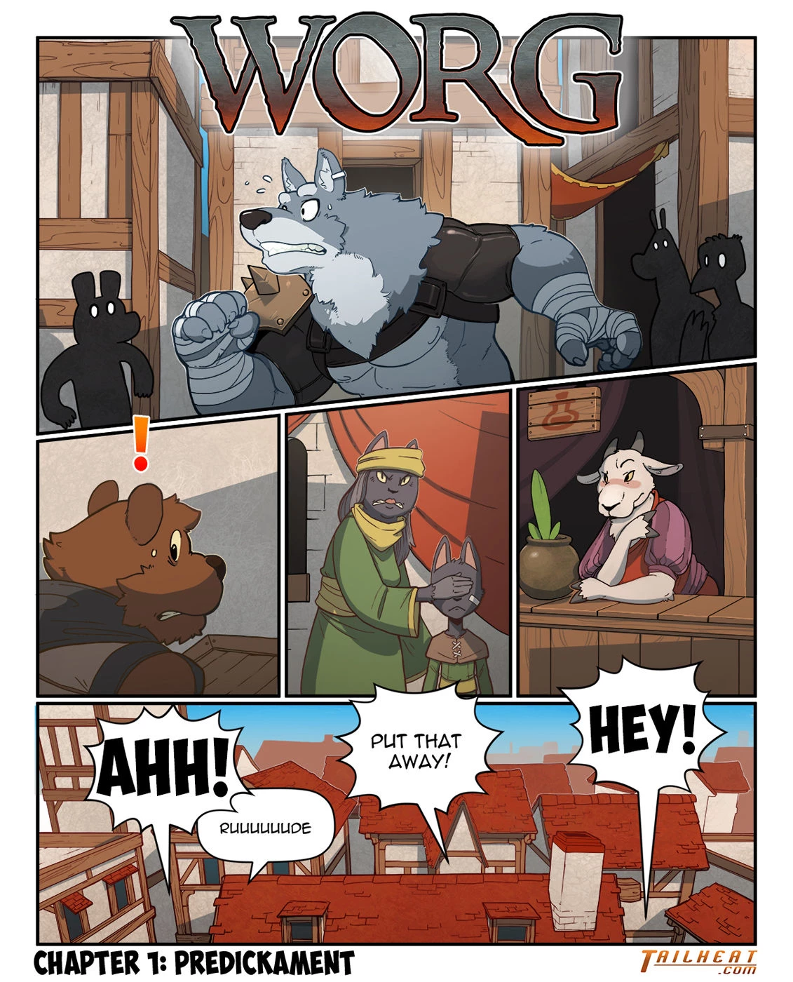 WORG Chapter1: Predickament porn comic picture 1