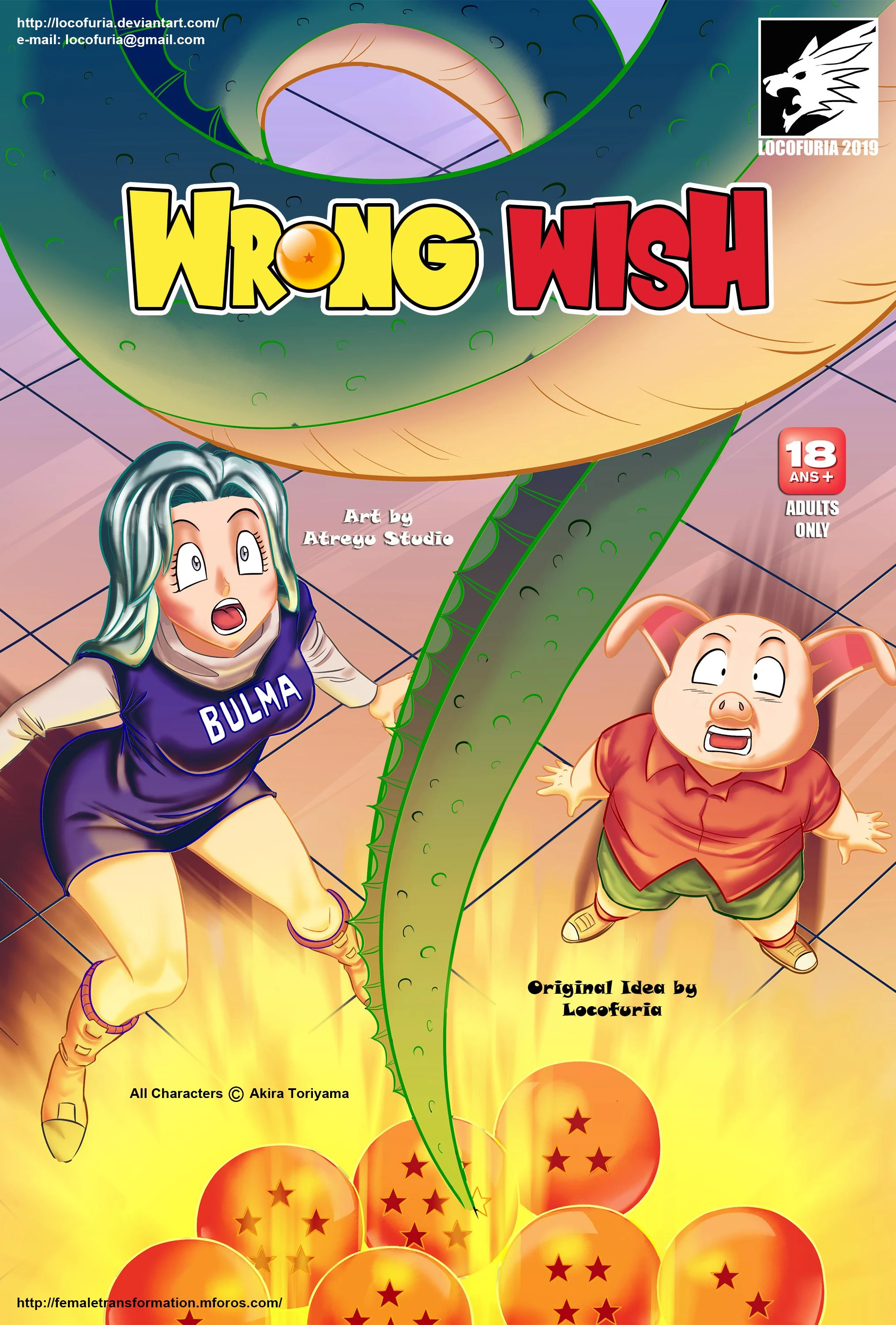 Wrong Wish porn comic picture 1