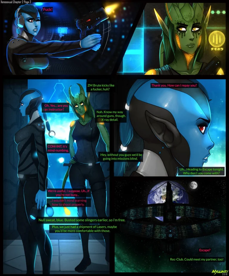 Xenosexual 2 porn comic picture 2