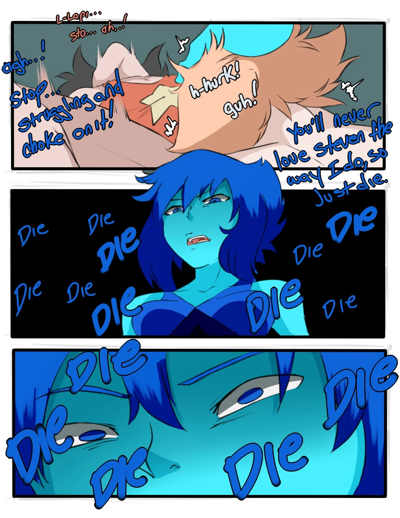 Yandere Lapis porn comic picture 5