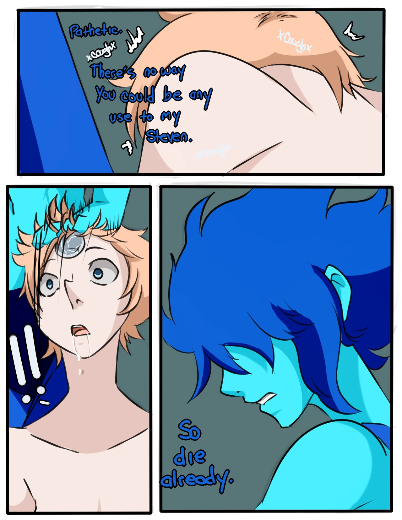 Yandere Lapis porn comic picture 7