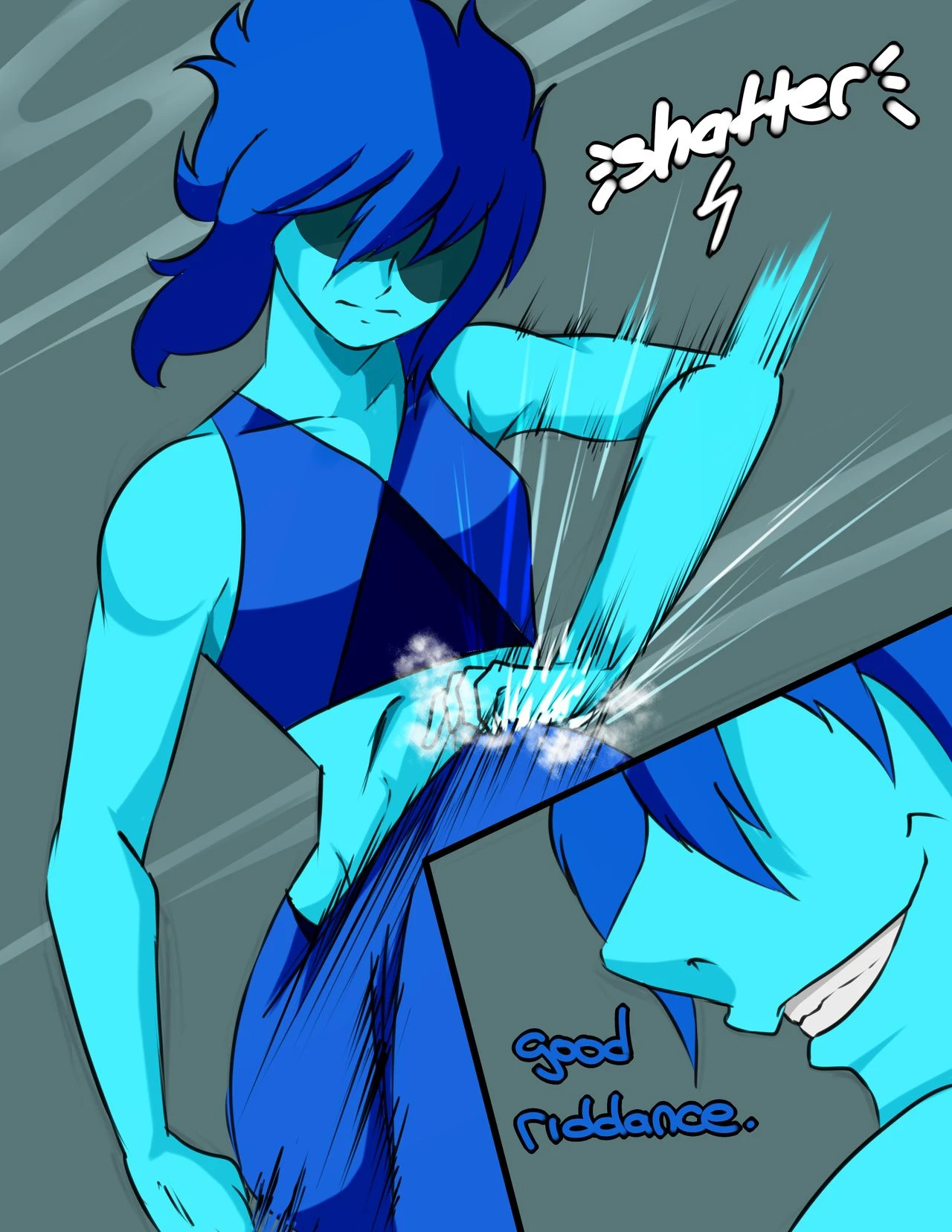 Yandere Lapis porn comic picture 8