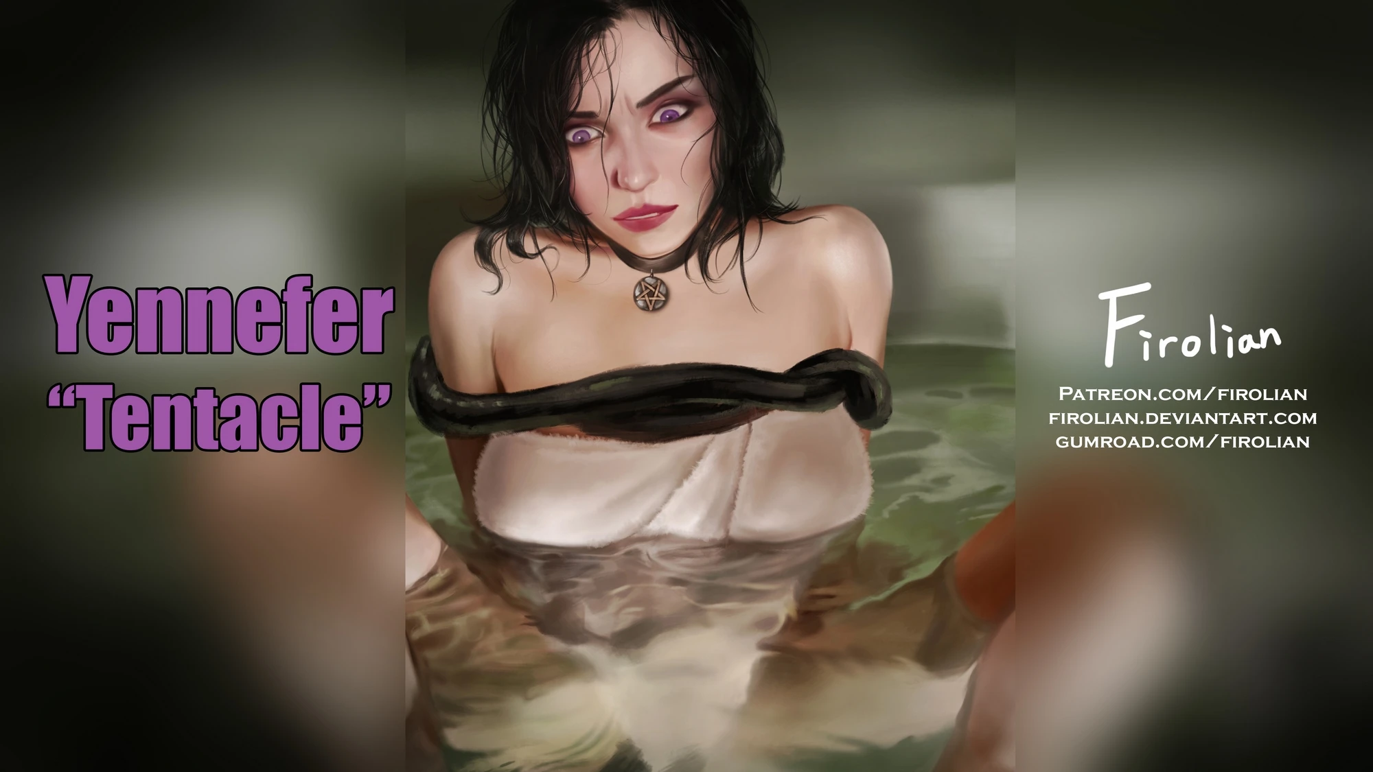 Yennefer "Tentacle" porn comic picture 1