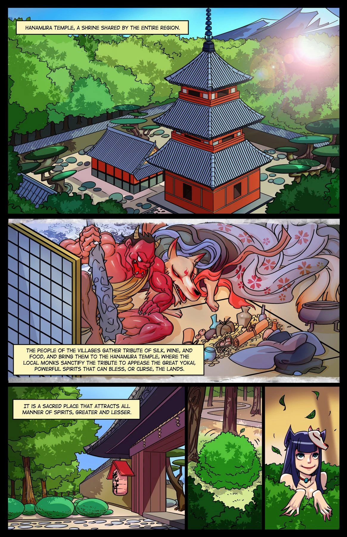 Yokai Touch porn comic picture 3