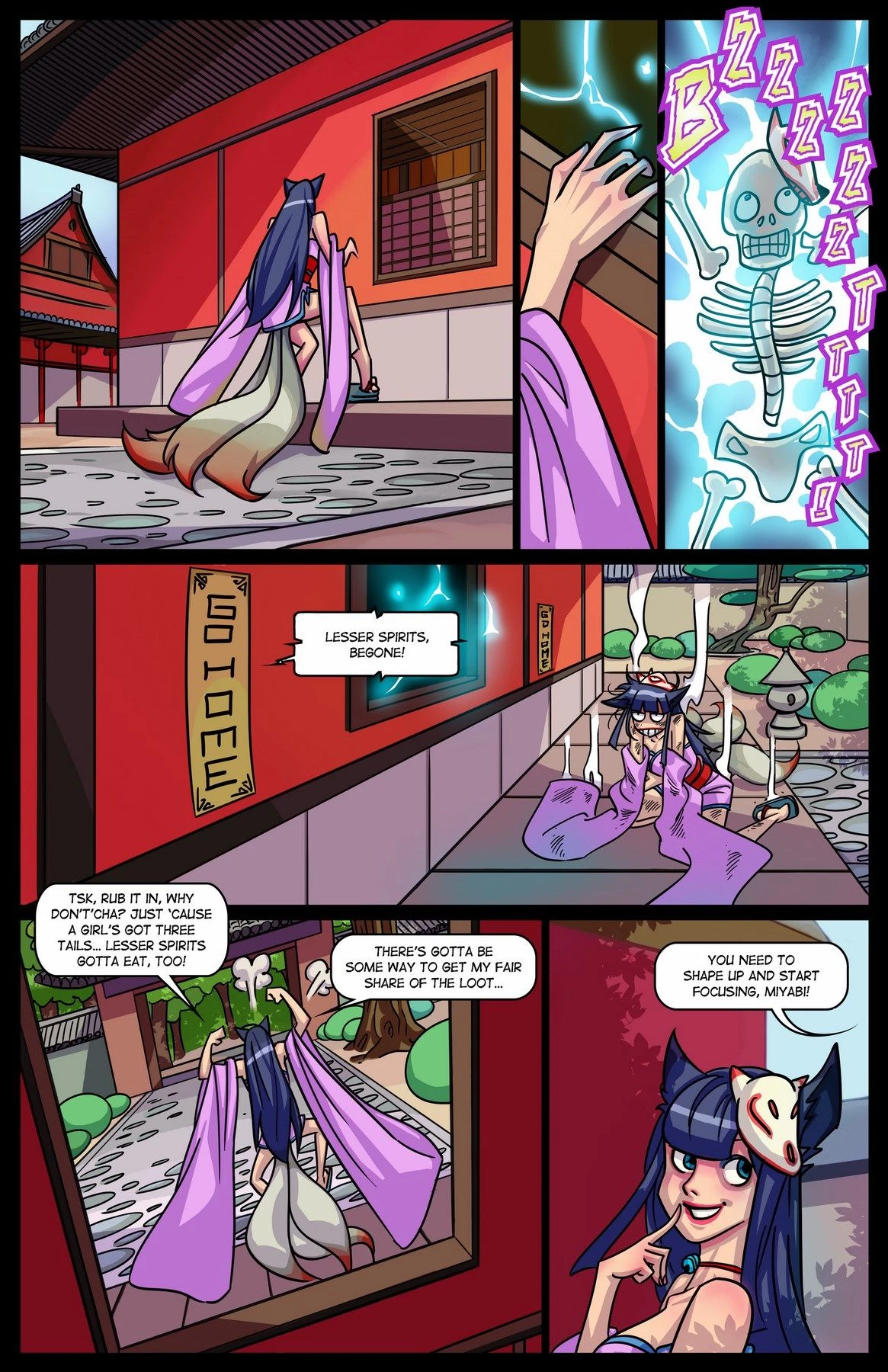 Yokai Touch porn comic picture 4