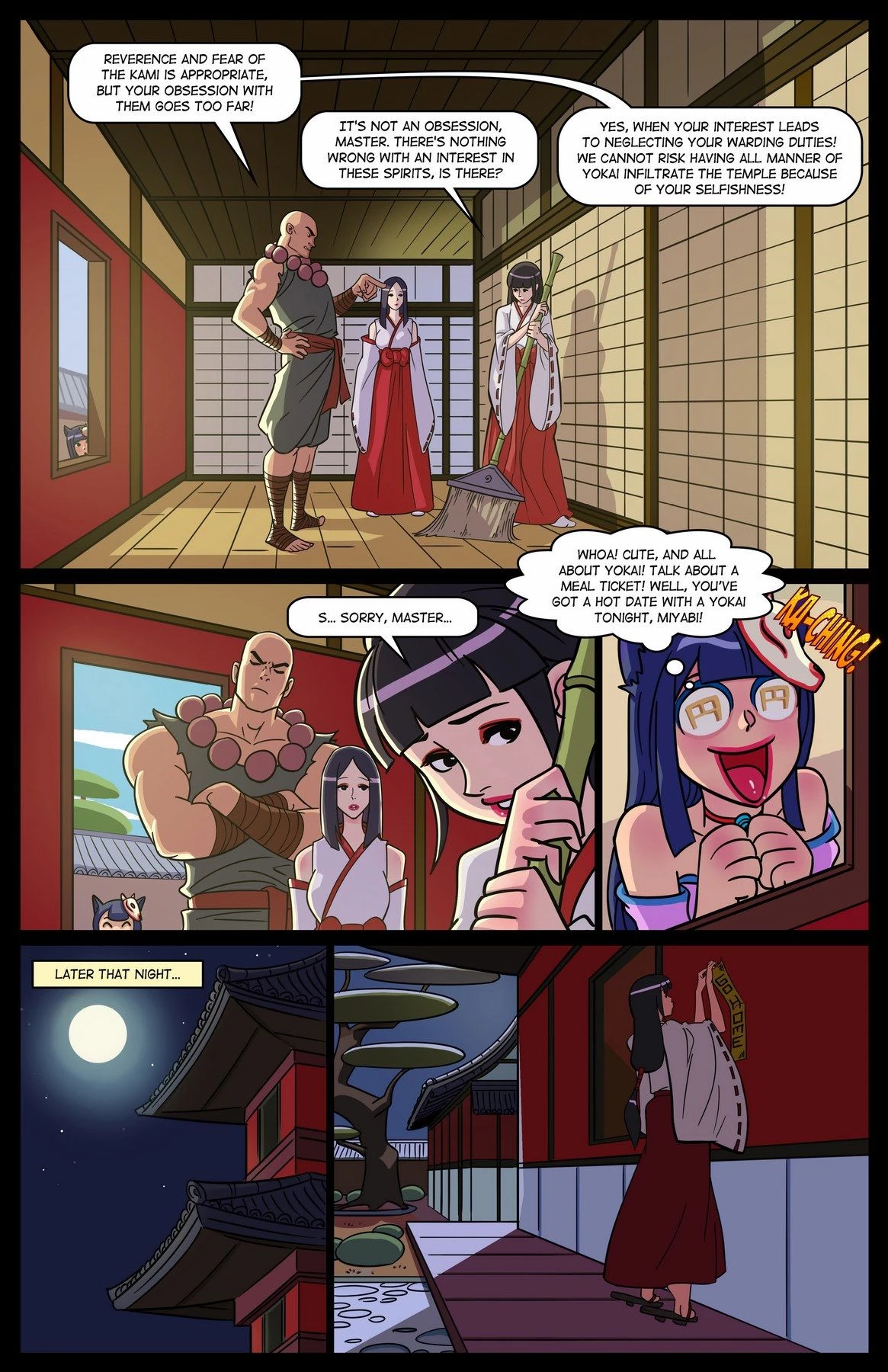 Yokai Touch porn comic picture 5