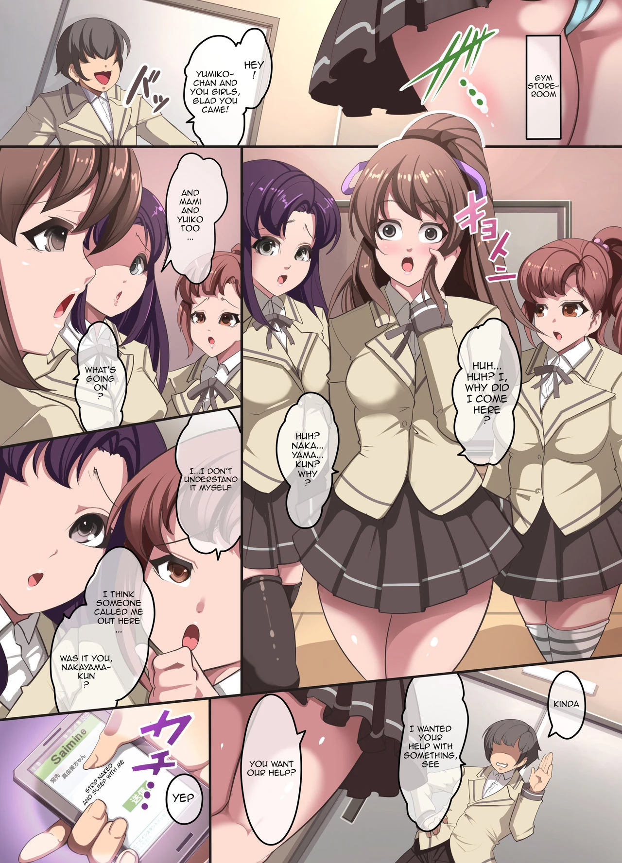 You Can Violate Your Female Classmates if You Hypnotize Them porn comic picture 4