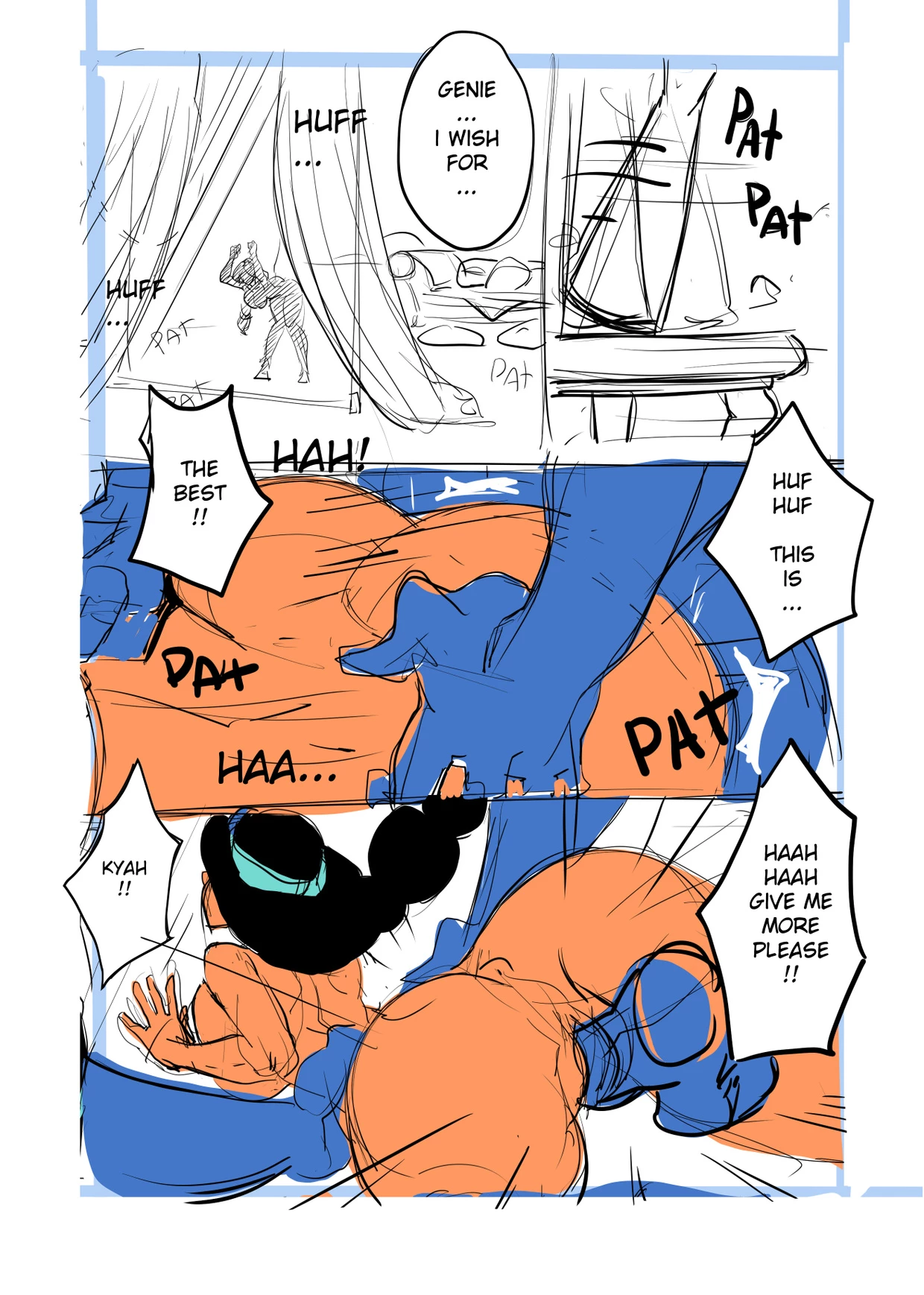 You never had a friend like me! porn comic picture 4