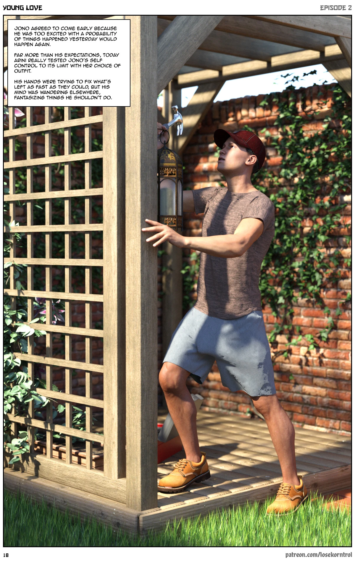 Young Love 2 porn comic picture 18