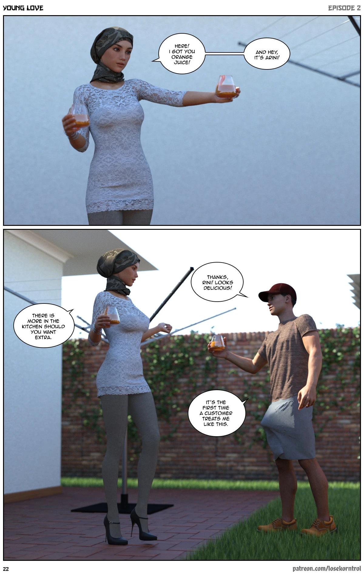 Young Love 2 porn comic picture 22