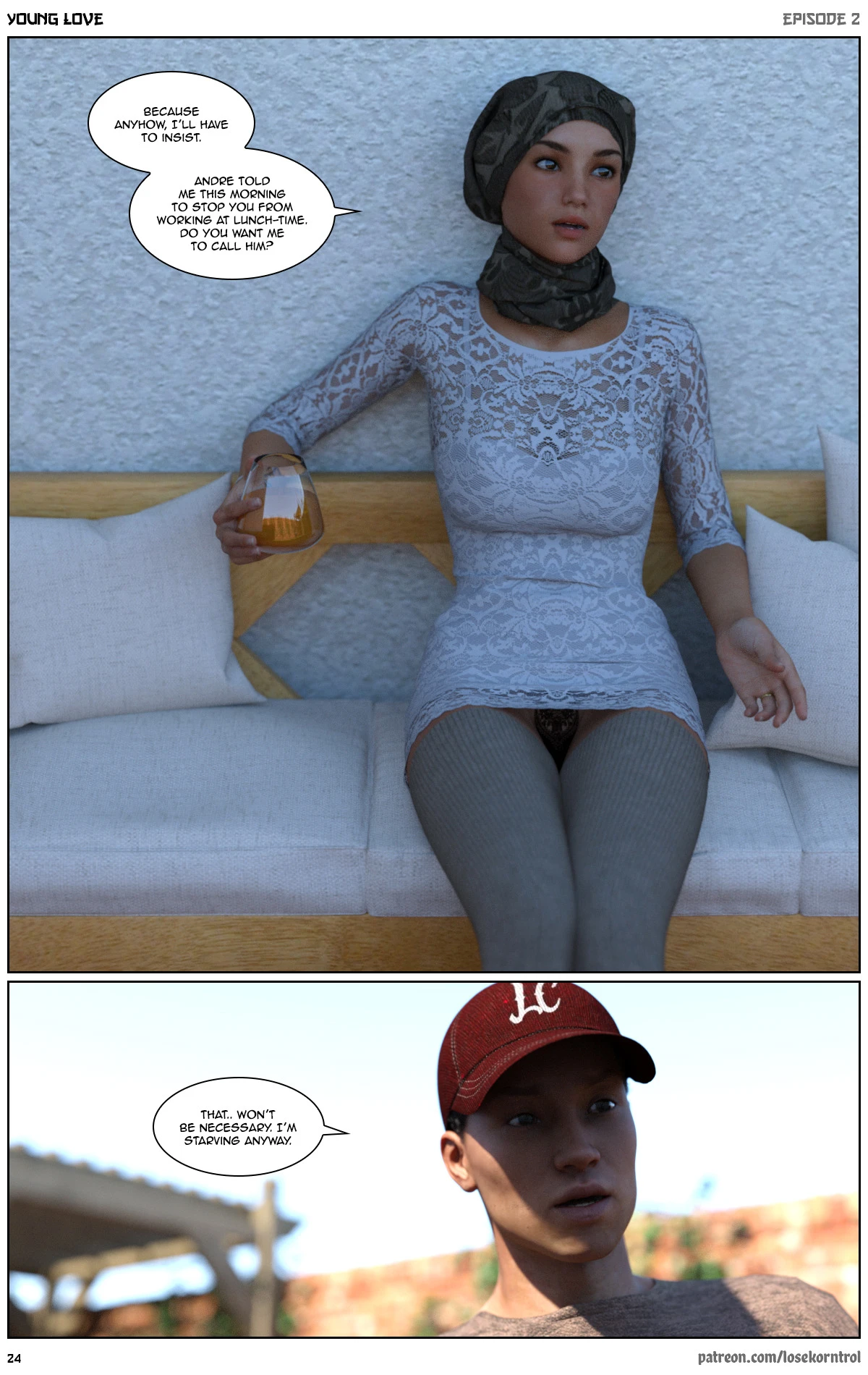 Young Love 2 porn comic picture 24