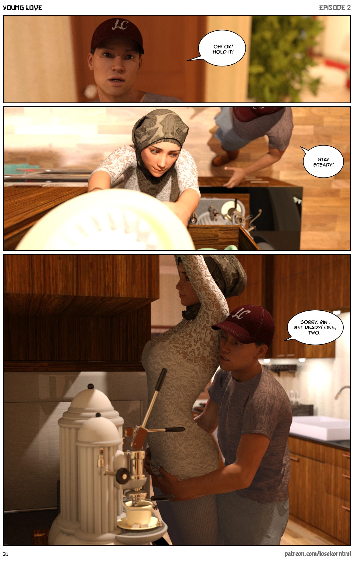 Young Love 2 porn comic picture 31