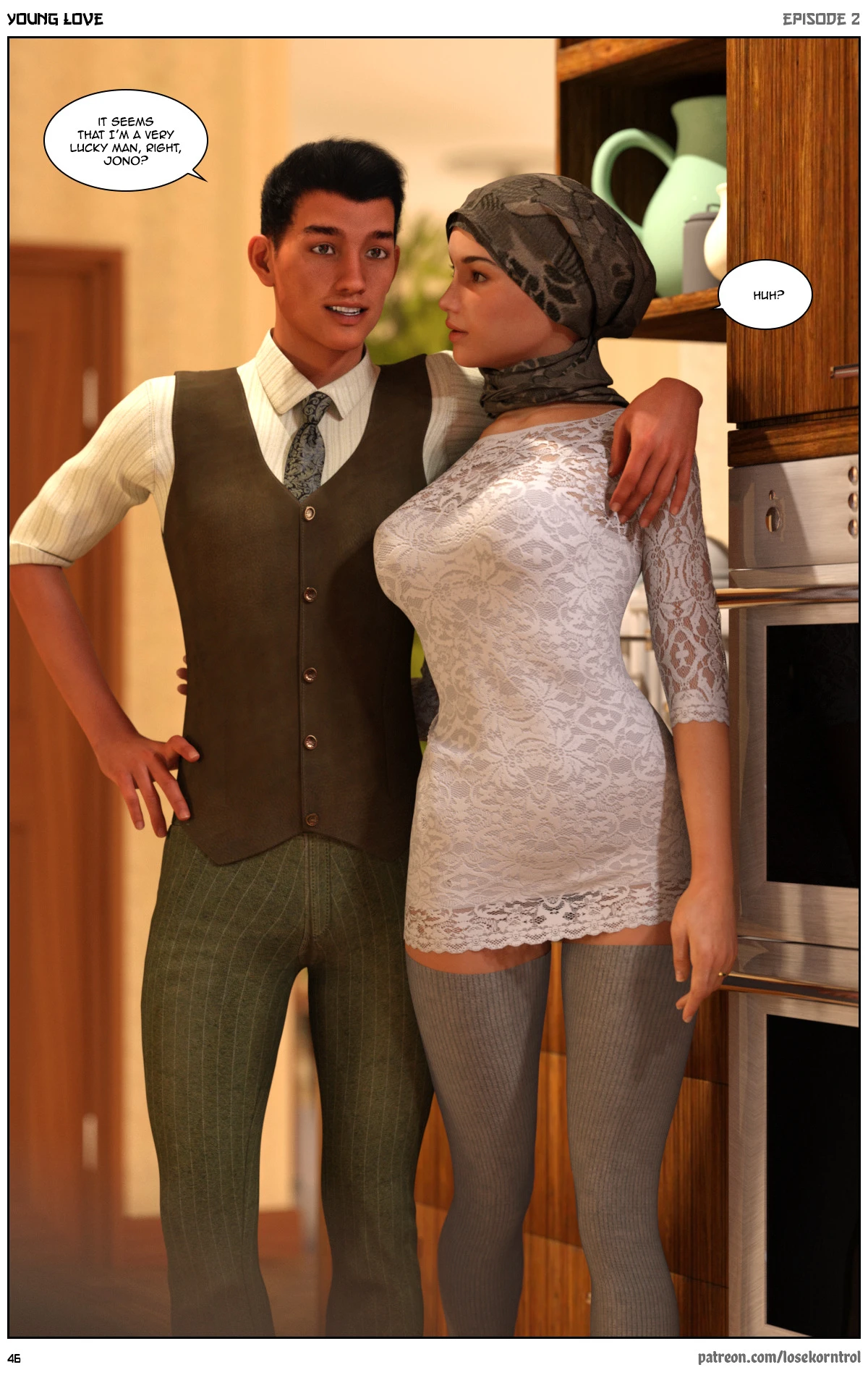 Young Love 2 porn comic picture 46