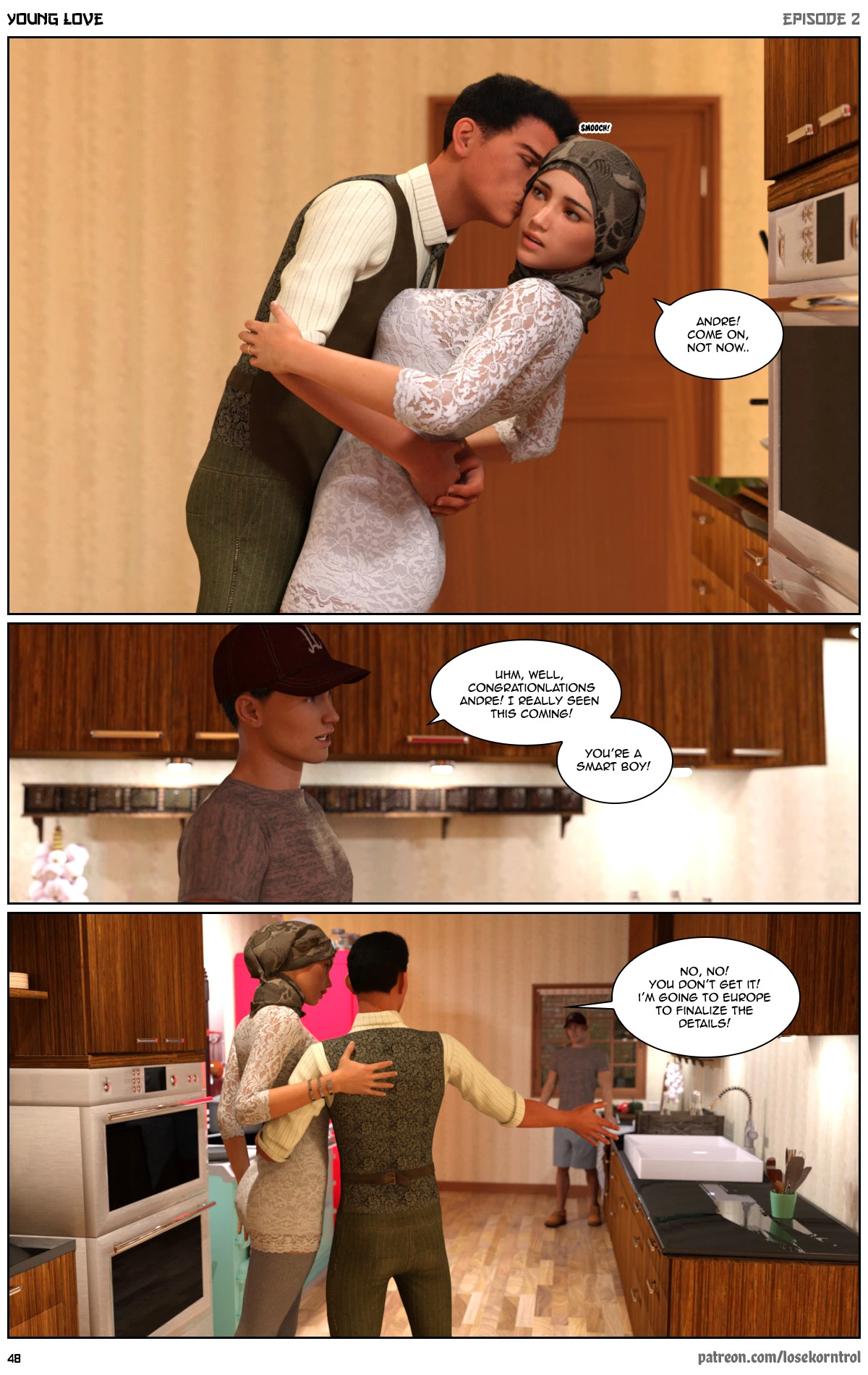 Young Love 2 porn comic picture 48