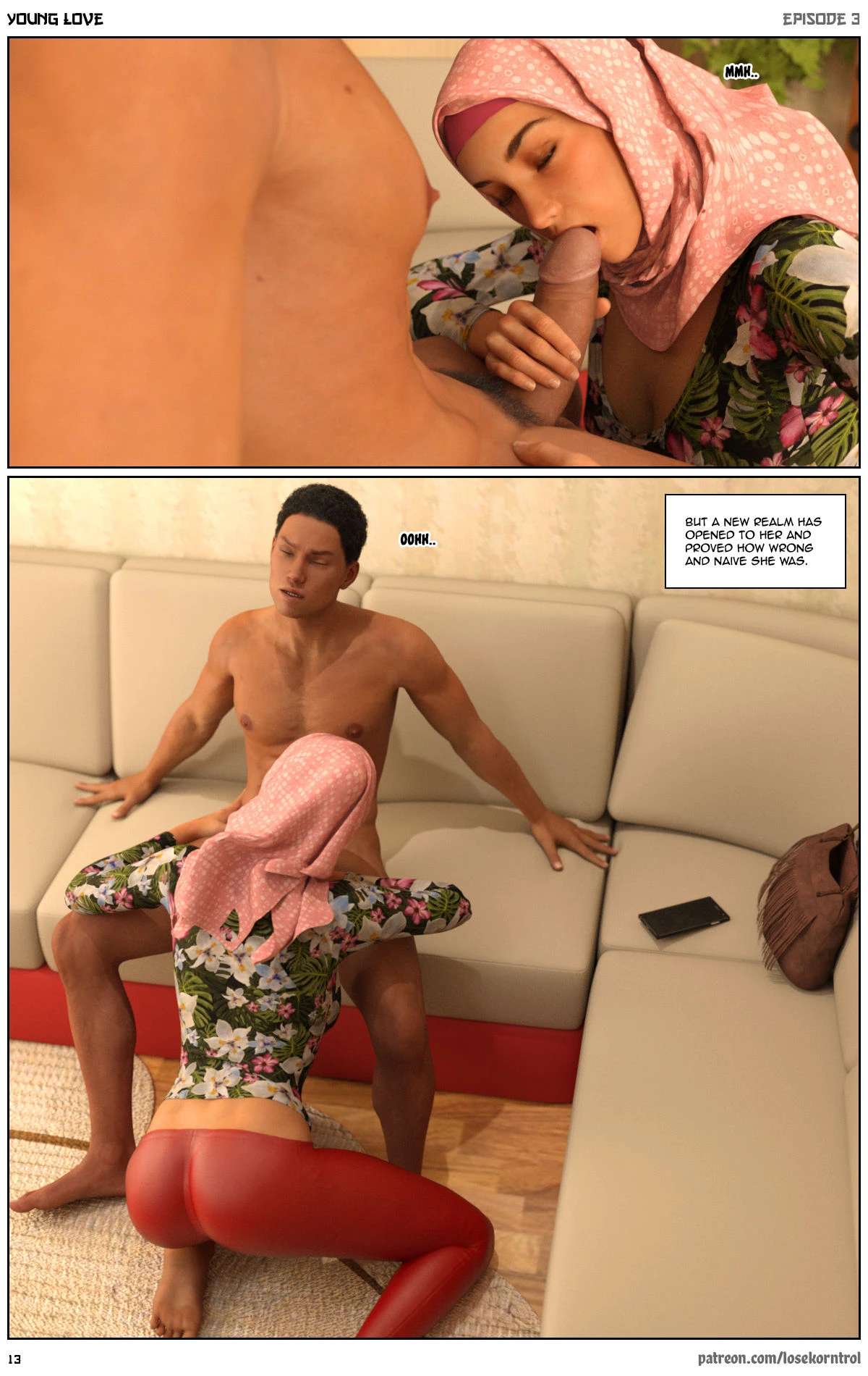 Young Love 3 porn comic picture 13