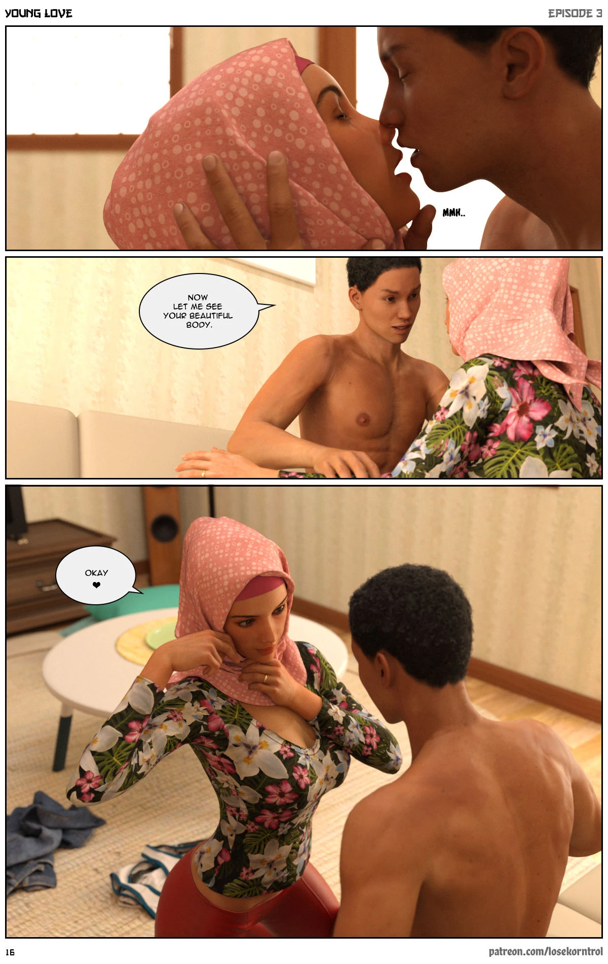 Young Love 3 porn comic picture 16