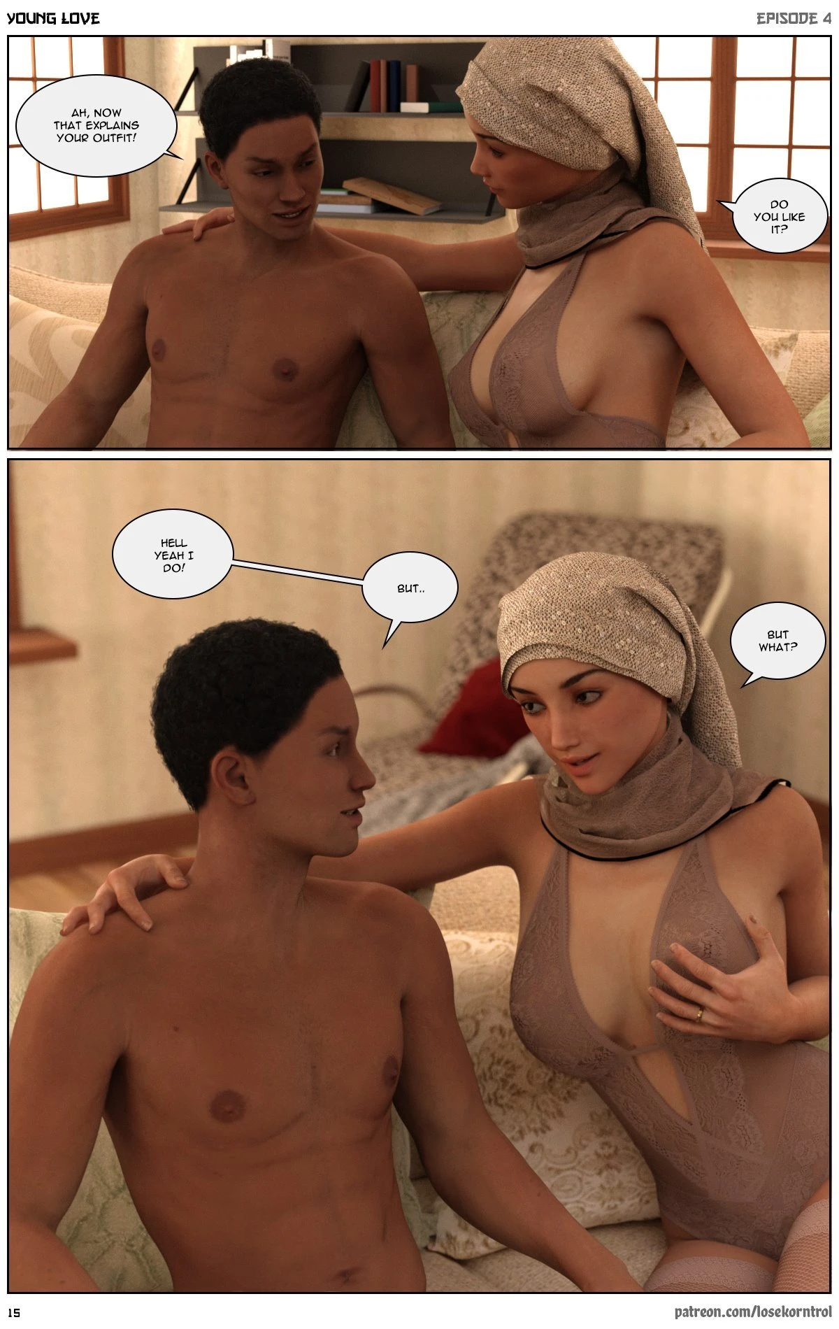 Young Love 4 porn comic picture 16