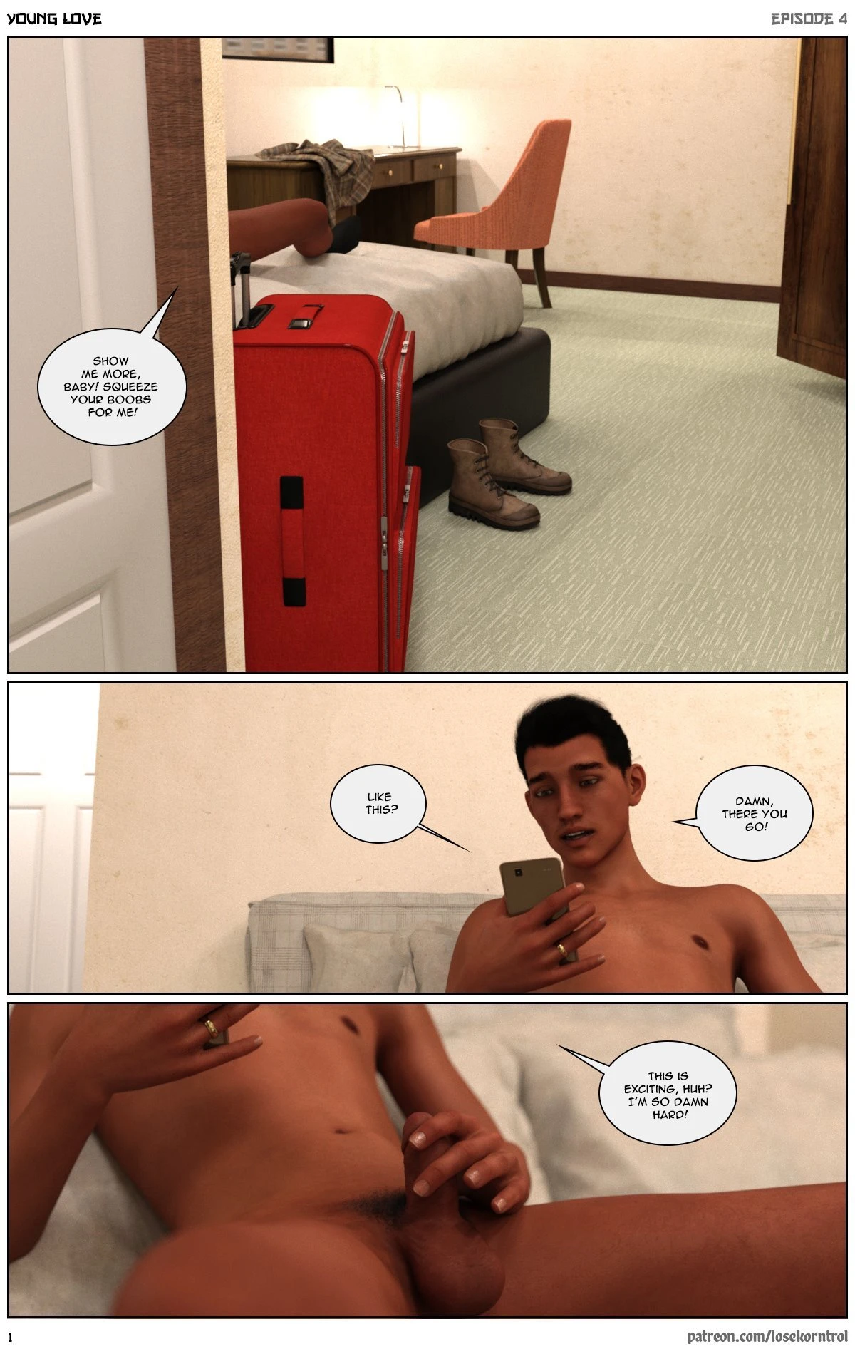 Young Love 4 porn comic picture 2