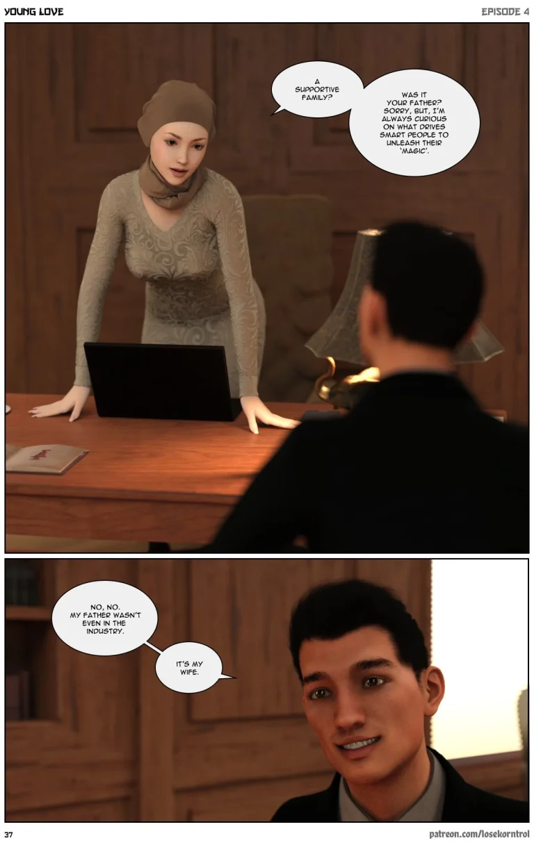 Young Love 4 porn comic picture 38