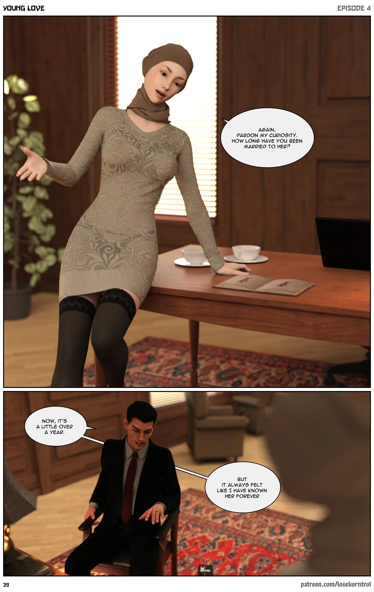 Young Love 4 porn comic picture 40