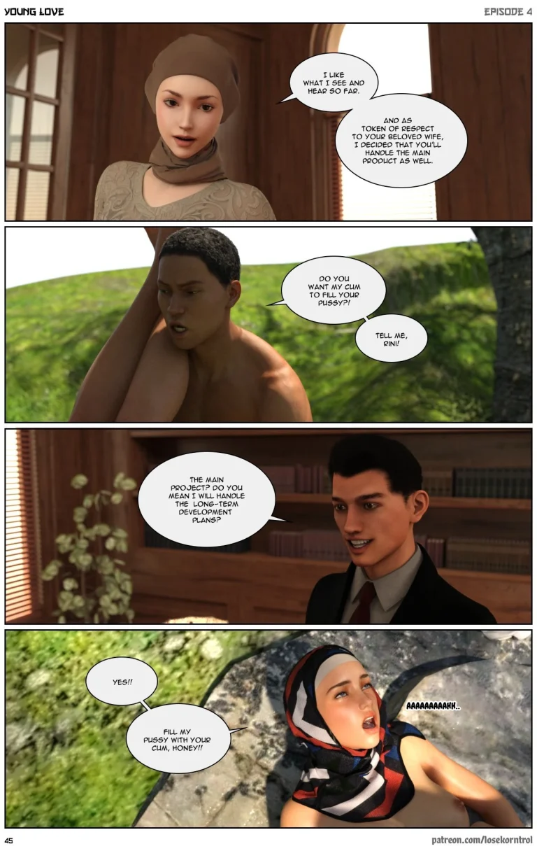 Young Love 4 porn comic picture 46