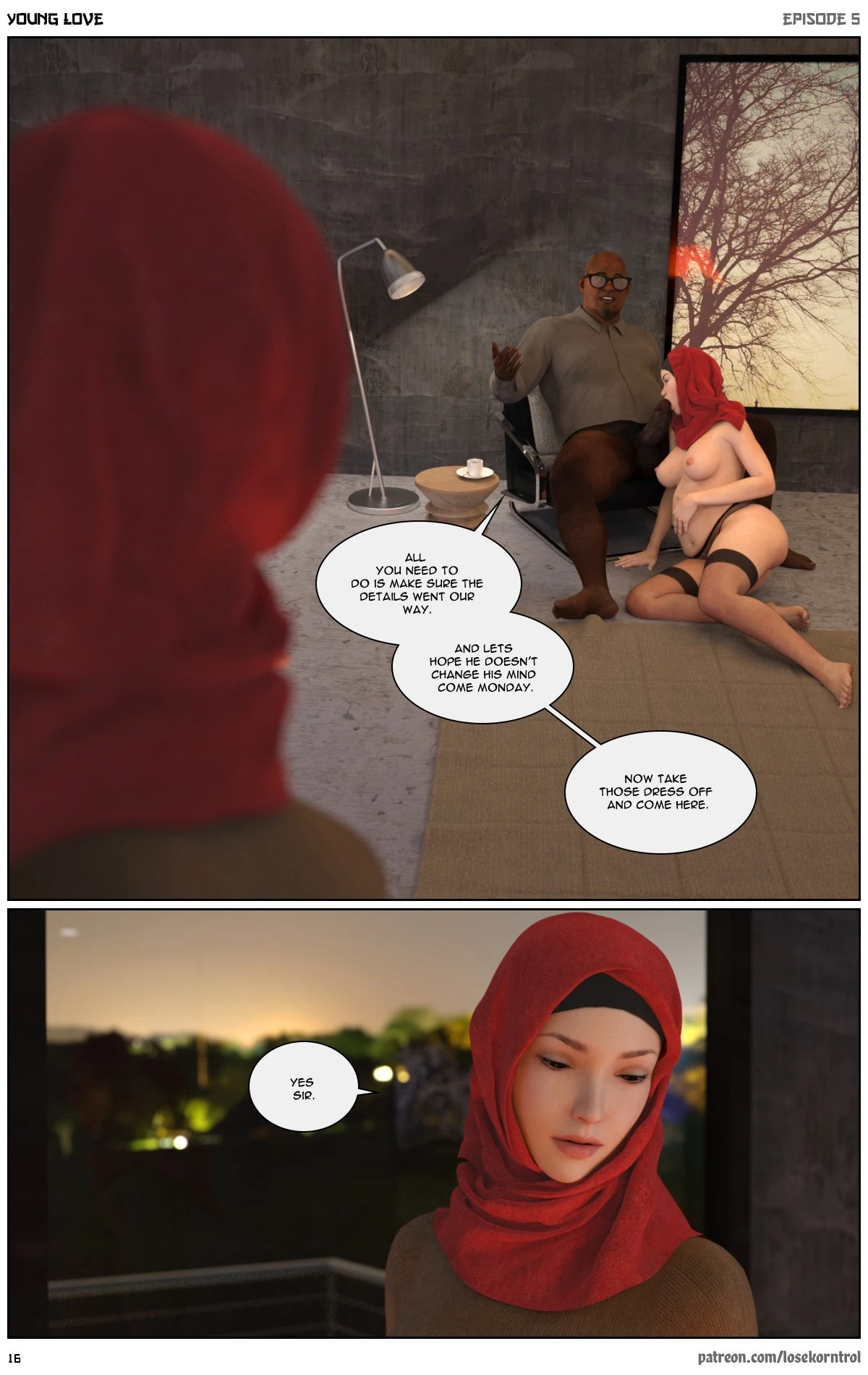 Young Love 5 porn comic picture 17