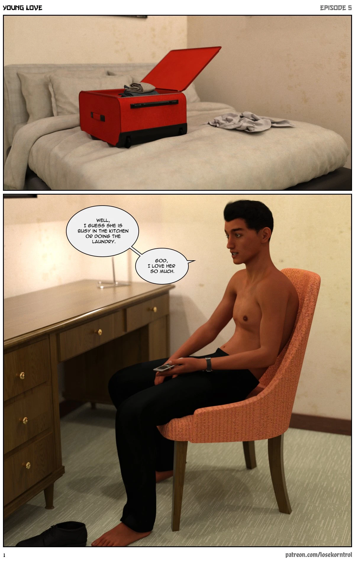 Young Love 5 porn comic picture 2