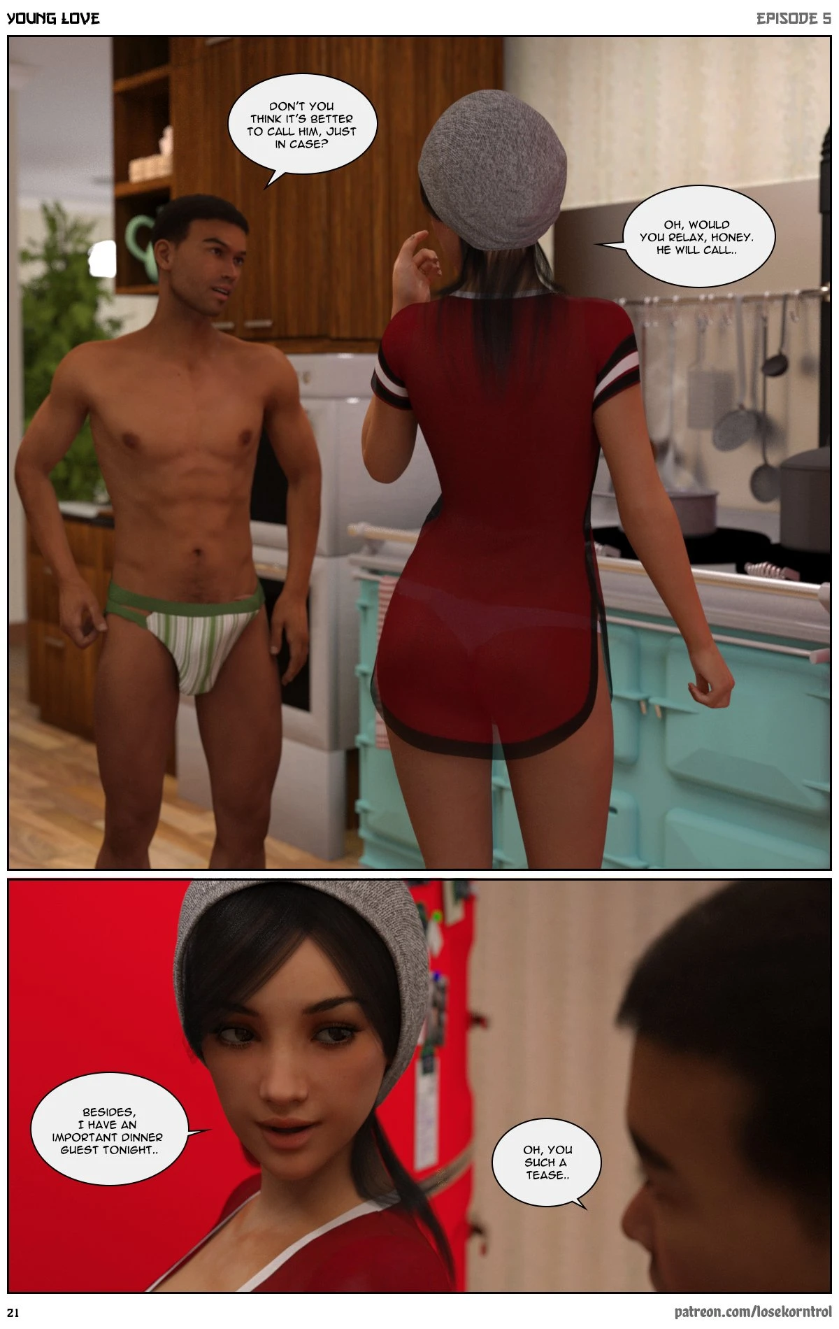 Young Love 5 porn comic picture 22