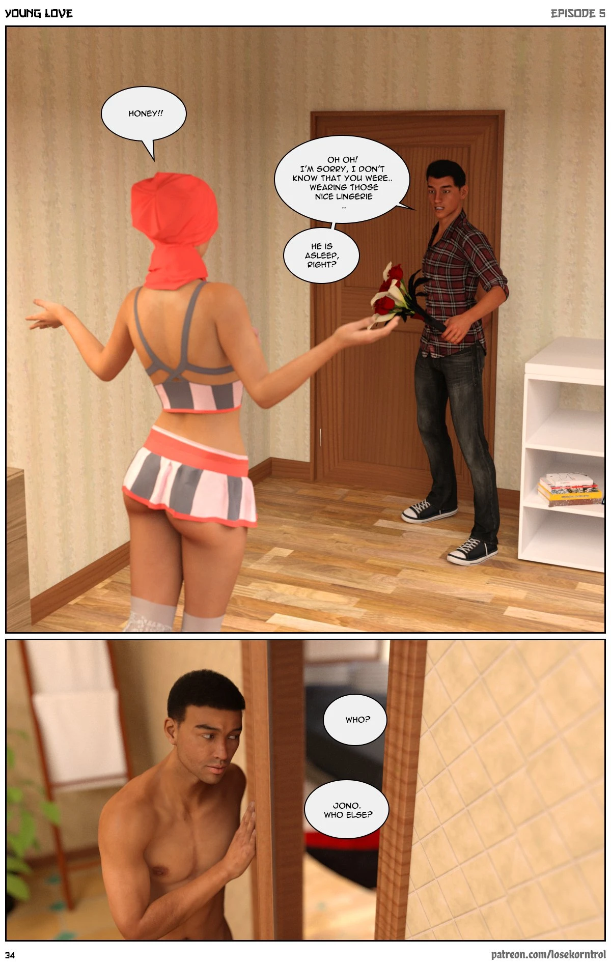 Young Love 5 porn comic picture 35