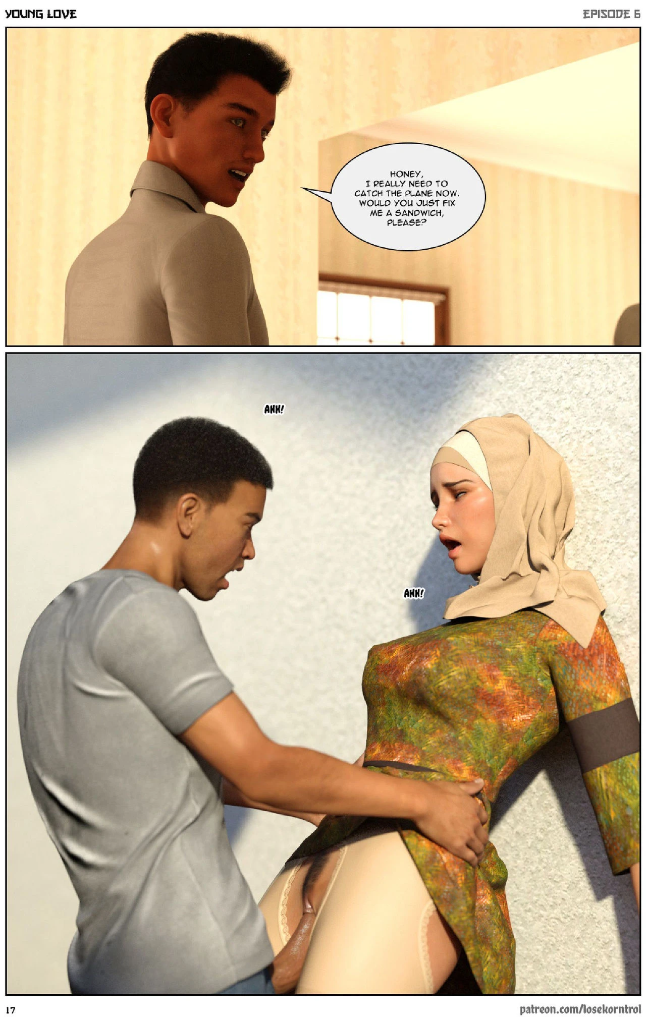 Young Love 6 porn comic picture 17