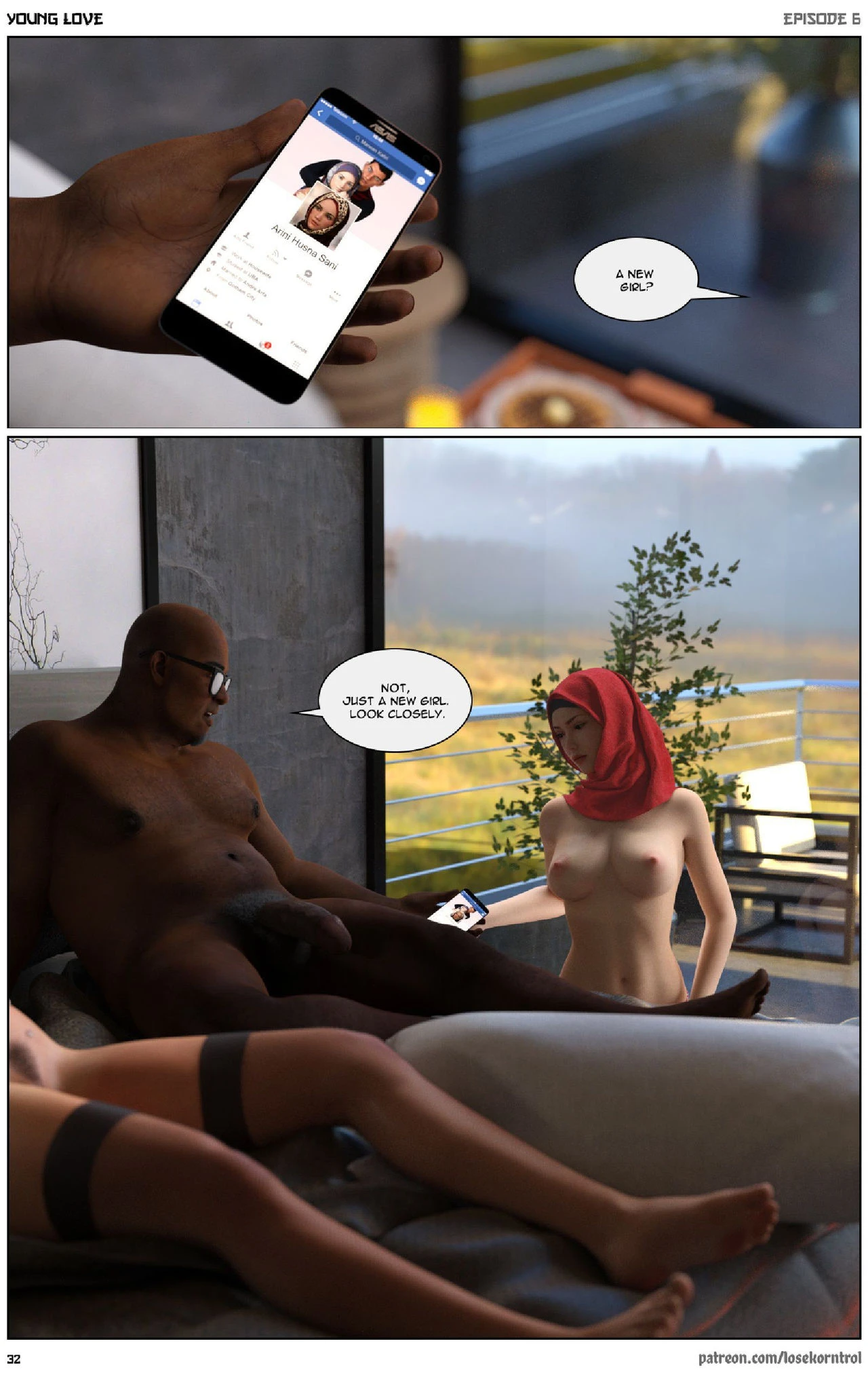 Young Love 6 porn comic picture 32