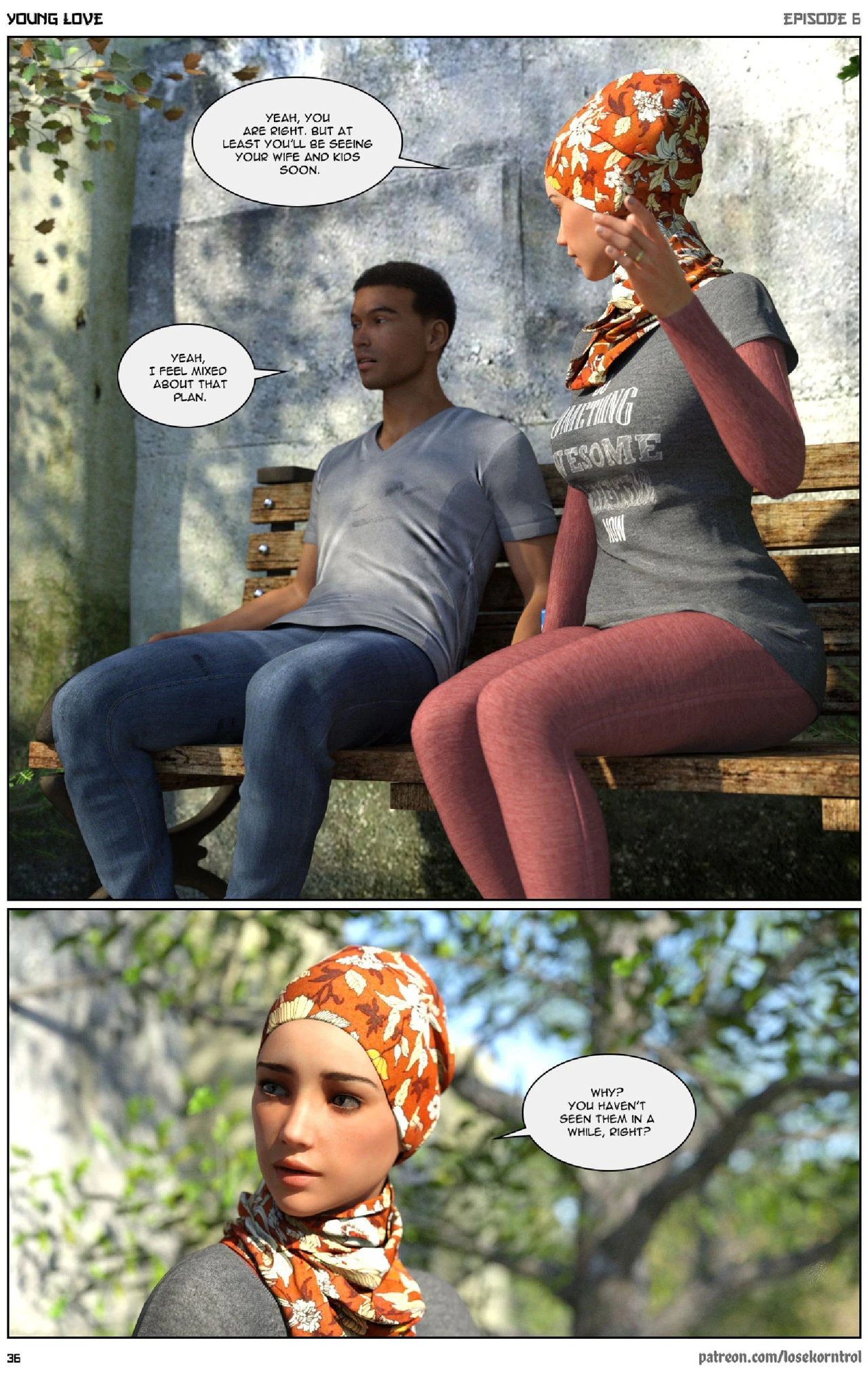 Young Love 6 porn comic picture 36