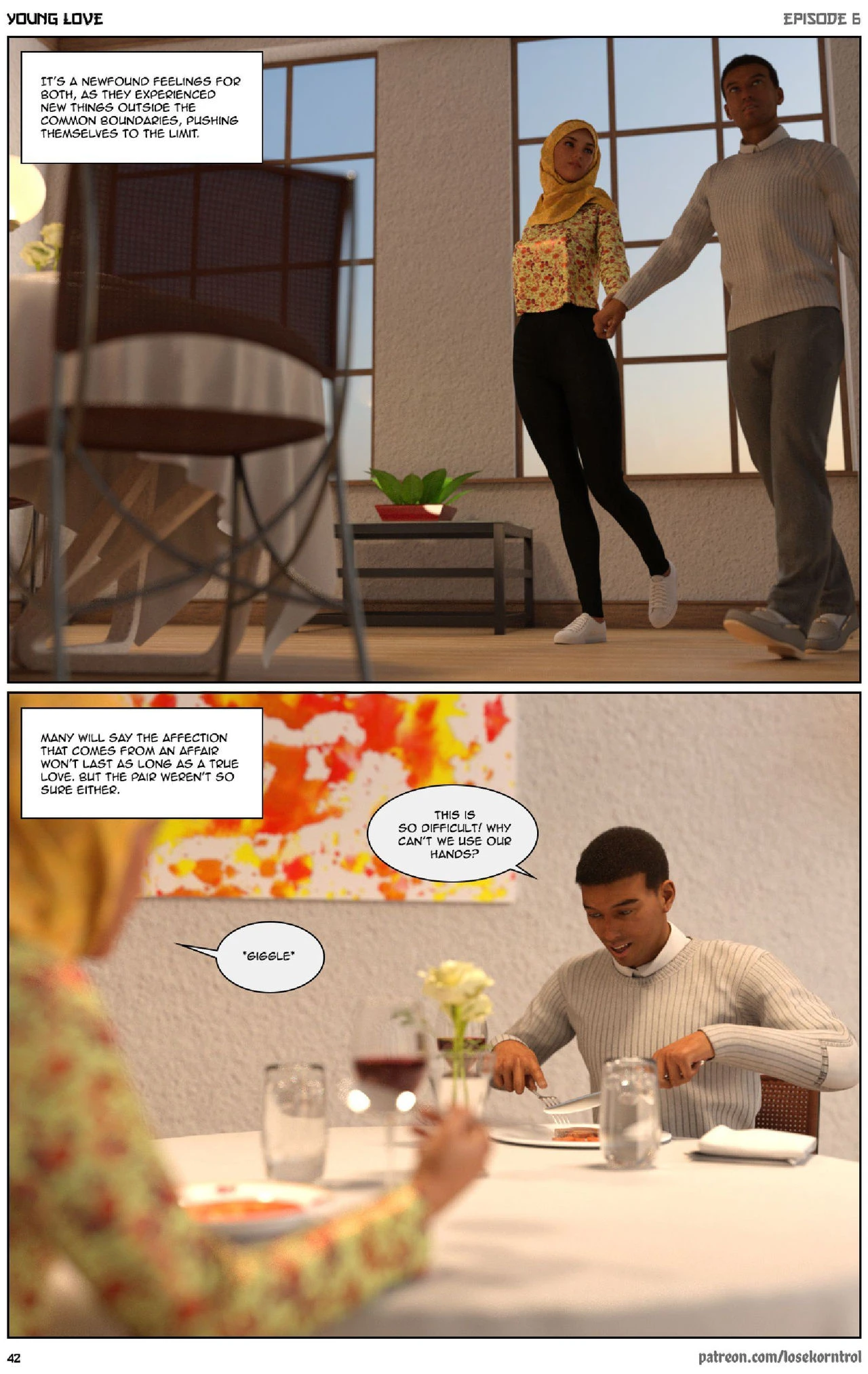 Young Love 6 porn comic picture 42