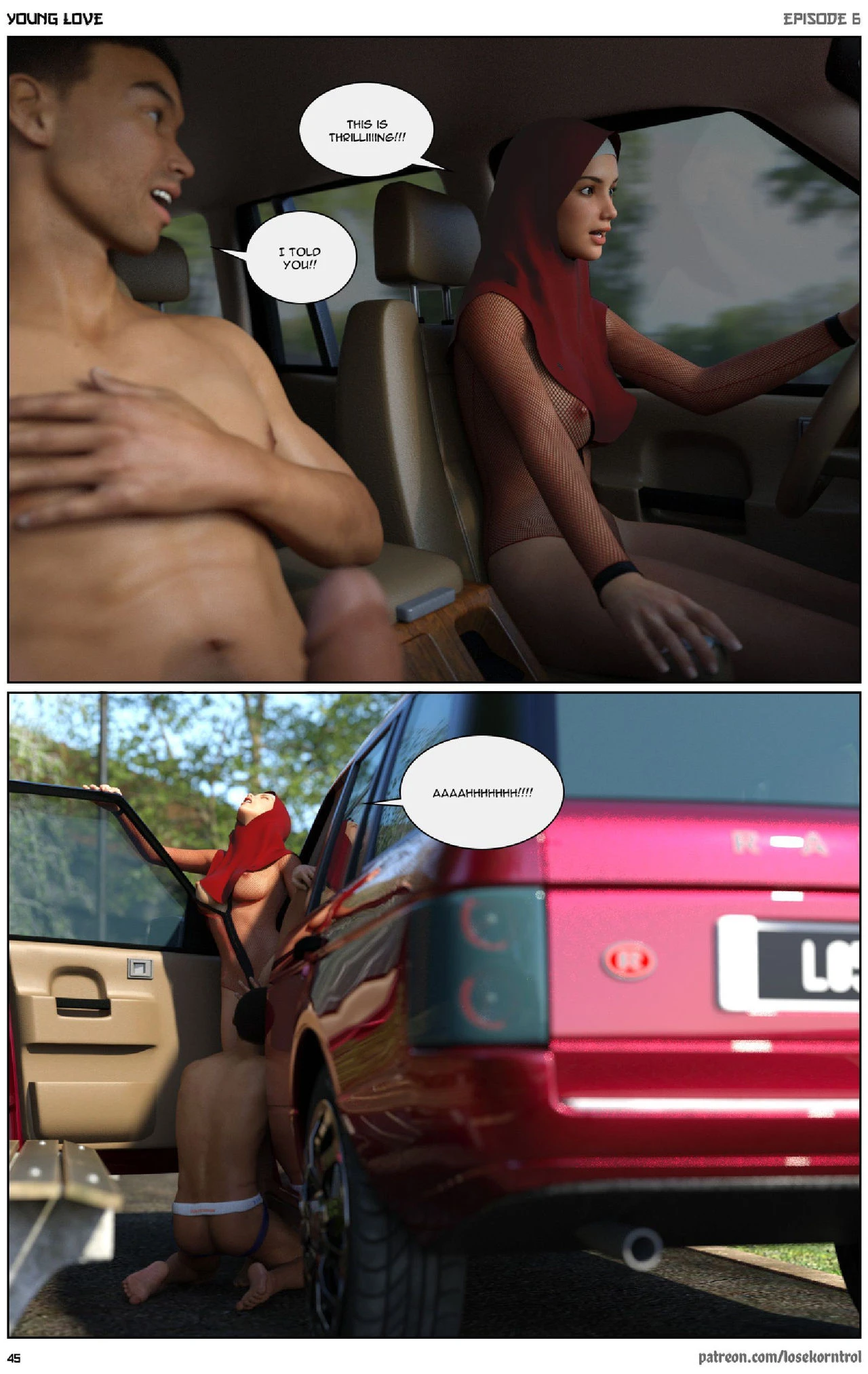 Young Love 6 porn comic picture 45