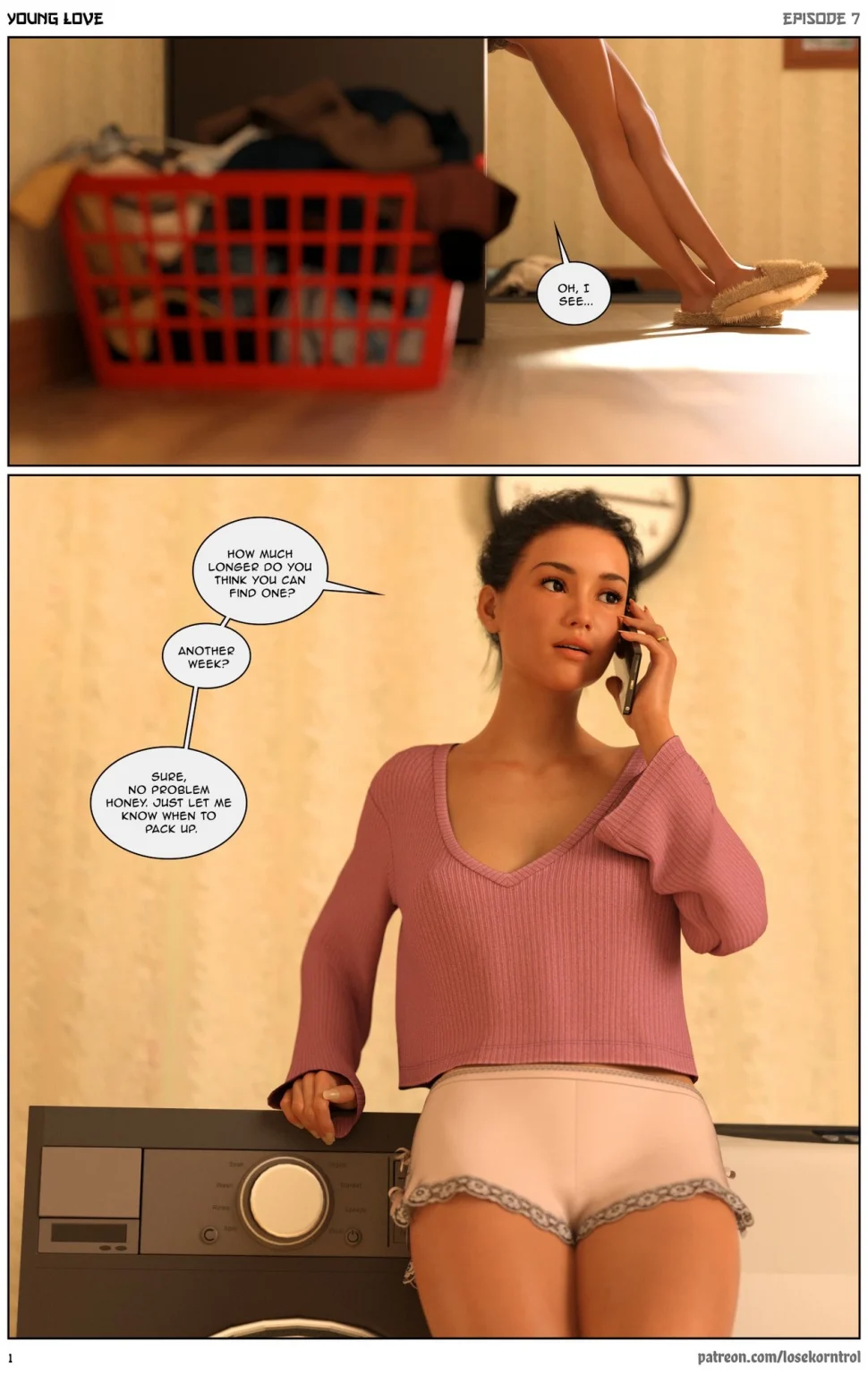 Young Love 7 porn comic picture 1