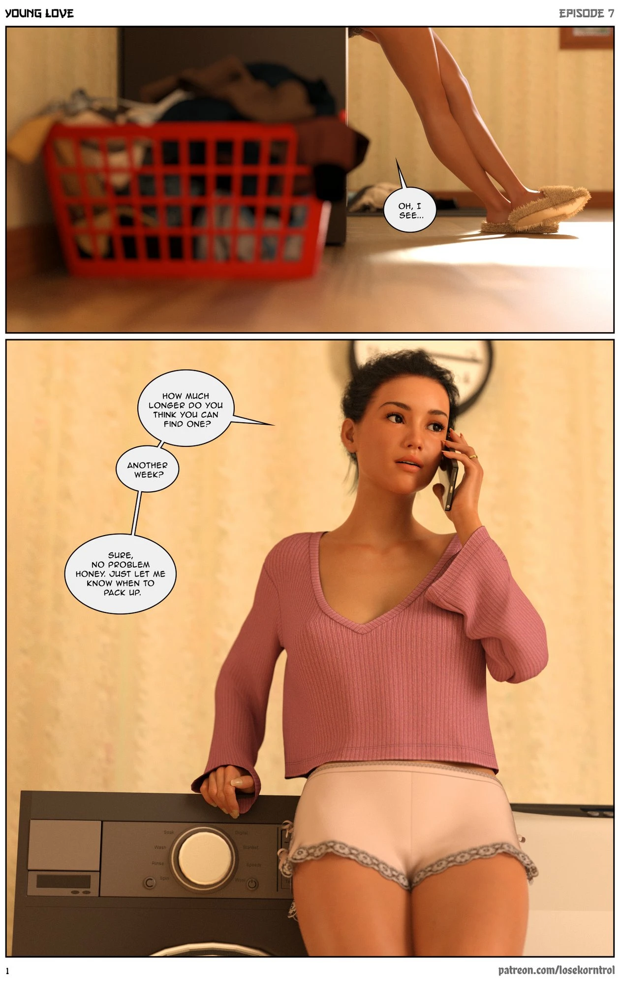 Young Love 7 porn comic picture 1