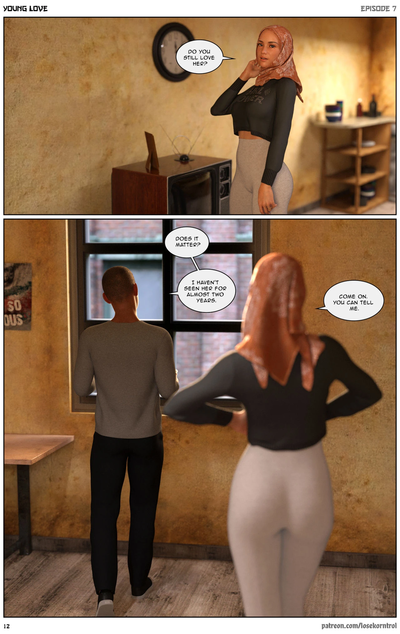 Young Love 7 porn comic picture 12