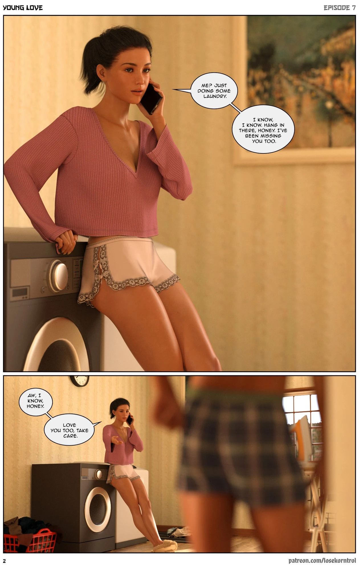 Young Love 7 porn comic picture 2