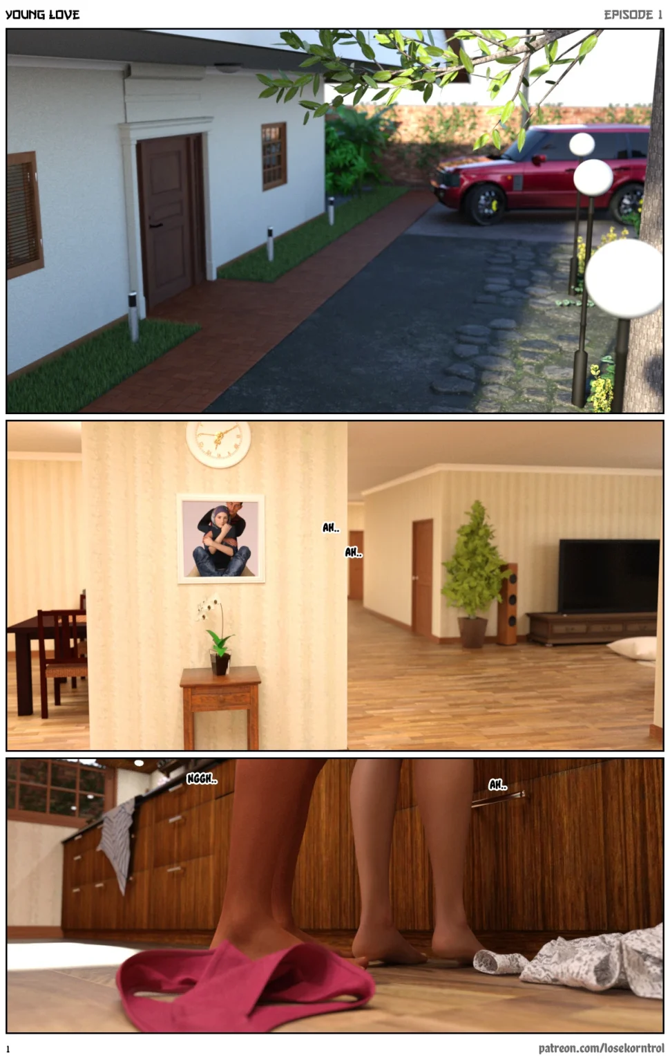 Young Love porn comic picture 1