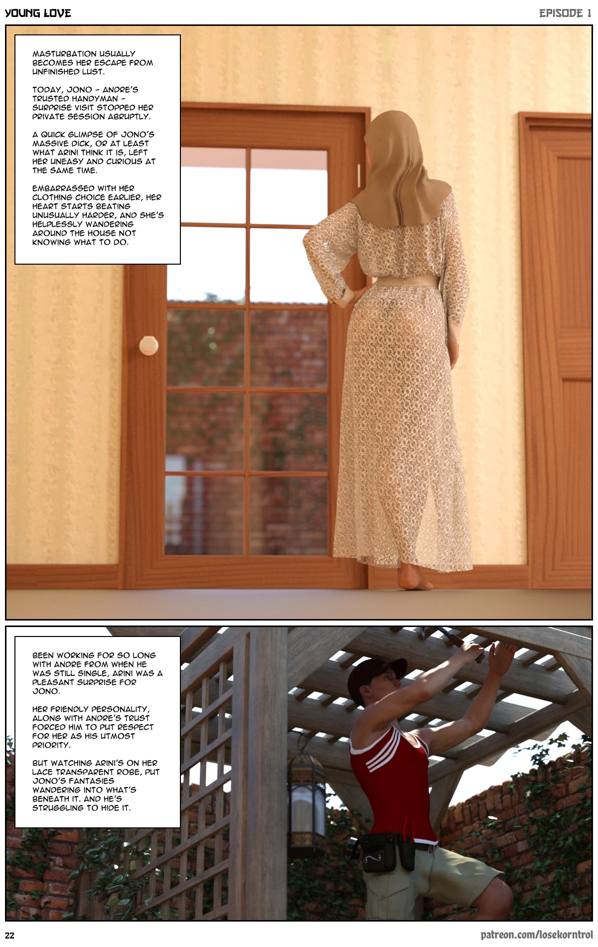 Young Love porn comic picture 22