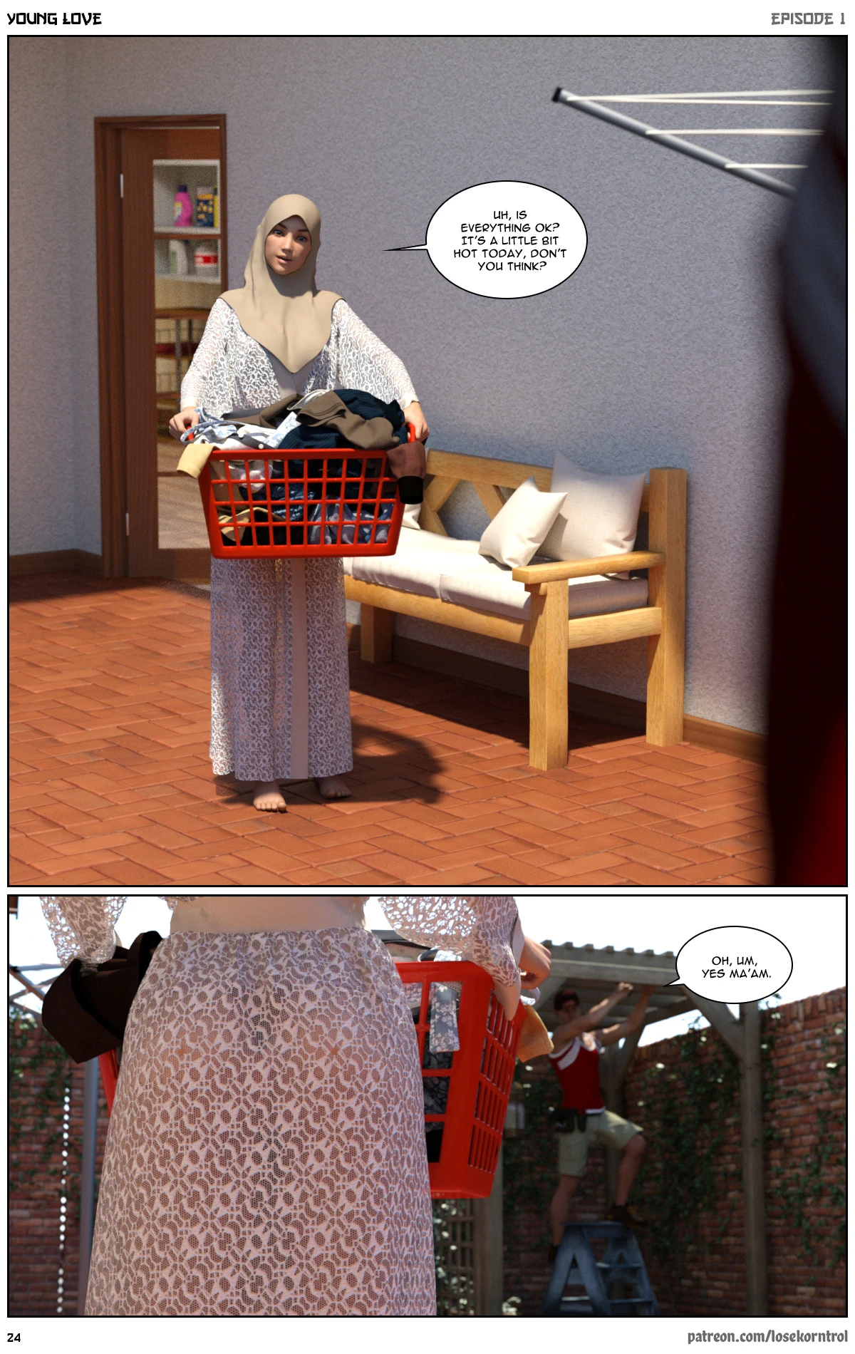 Young Love porn comic picture 24