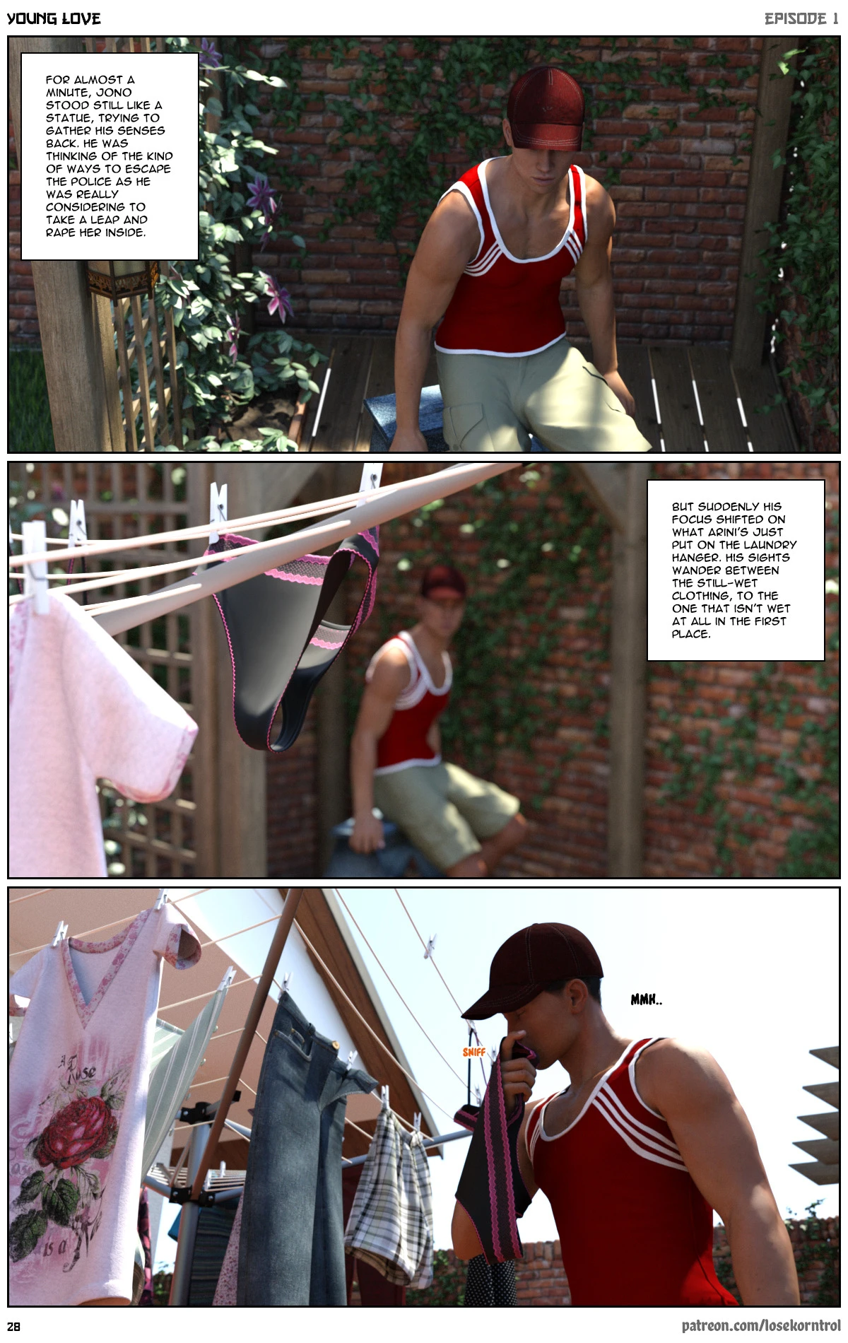 Young Love porn comic picture 28