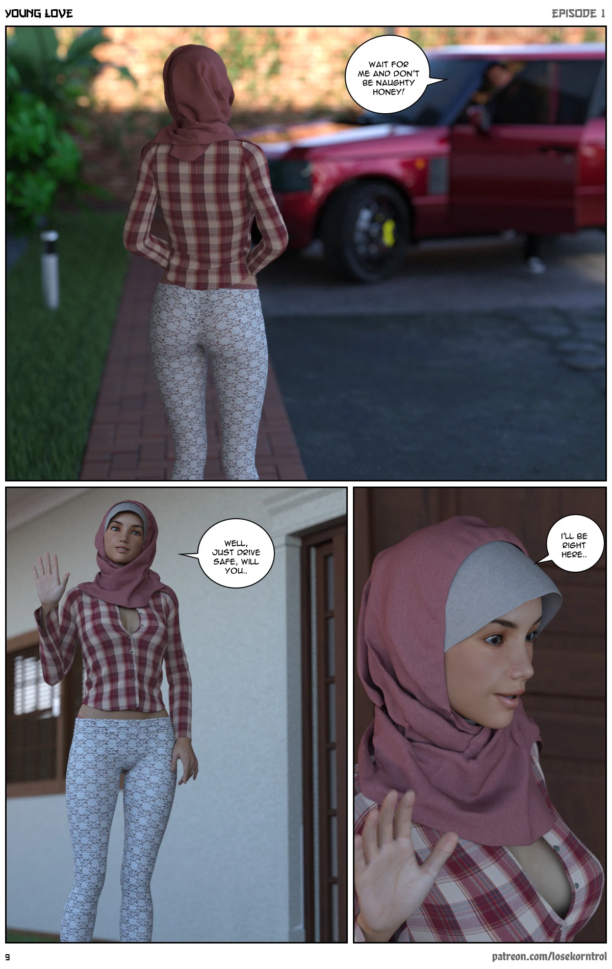 Young Love porn comic picture 9