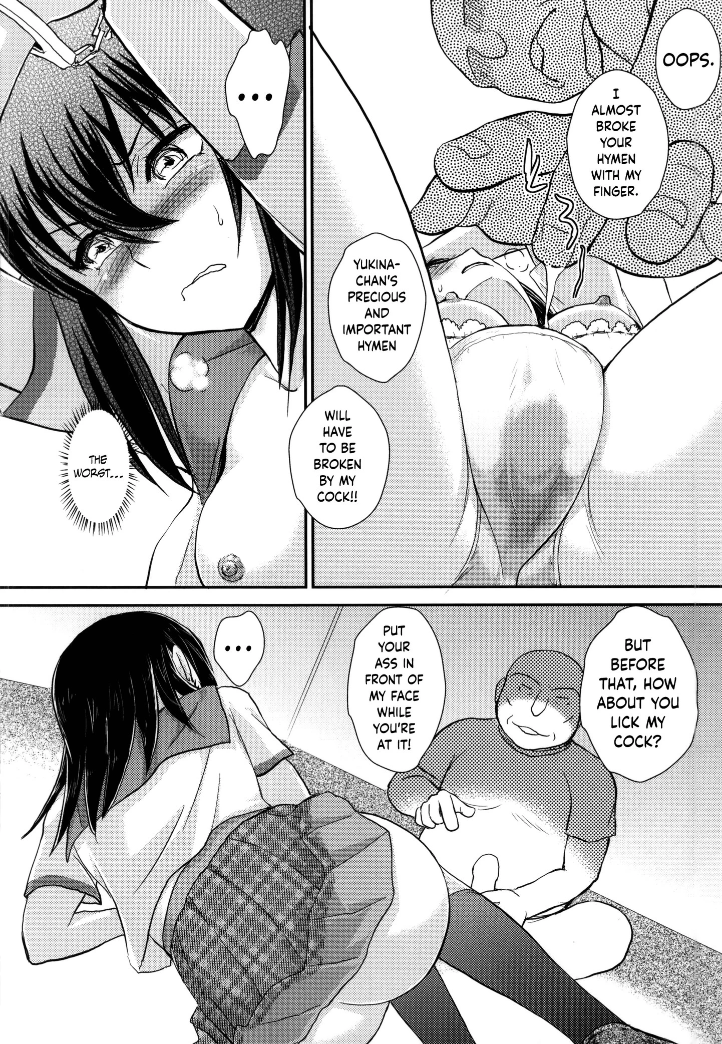 YUKINA BAD porn comic picture 9