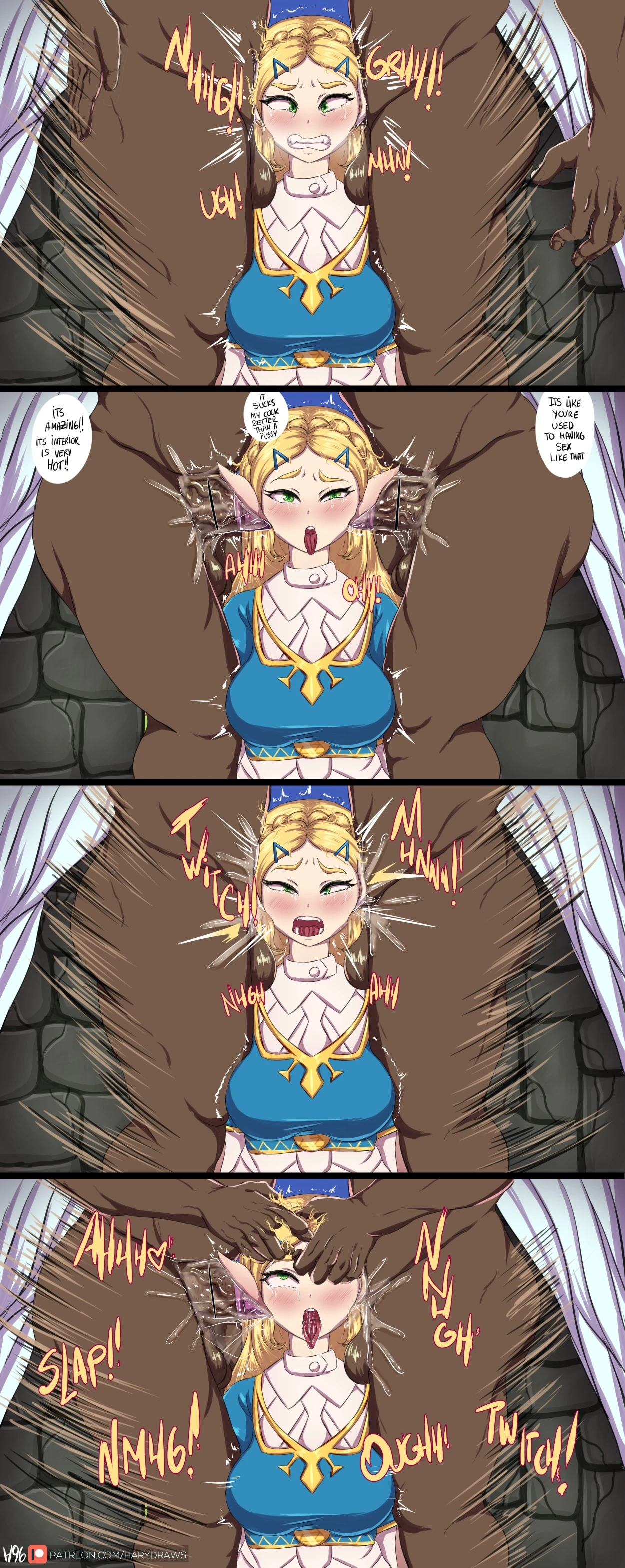 Zelda (BWC/BBC) porn comic picture 5